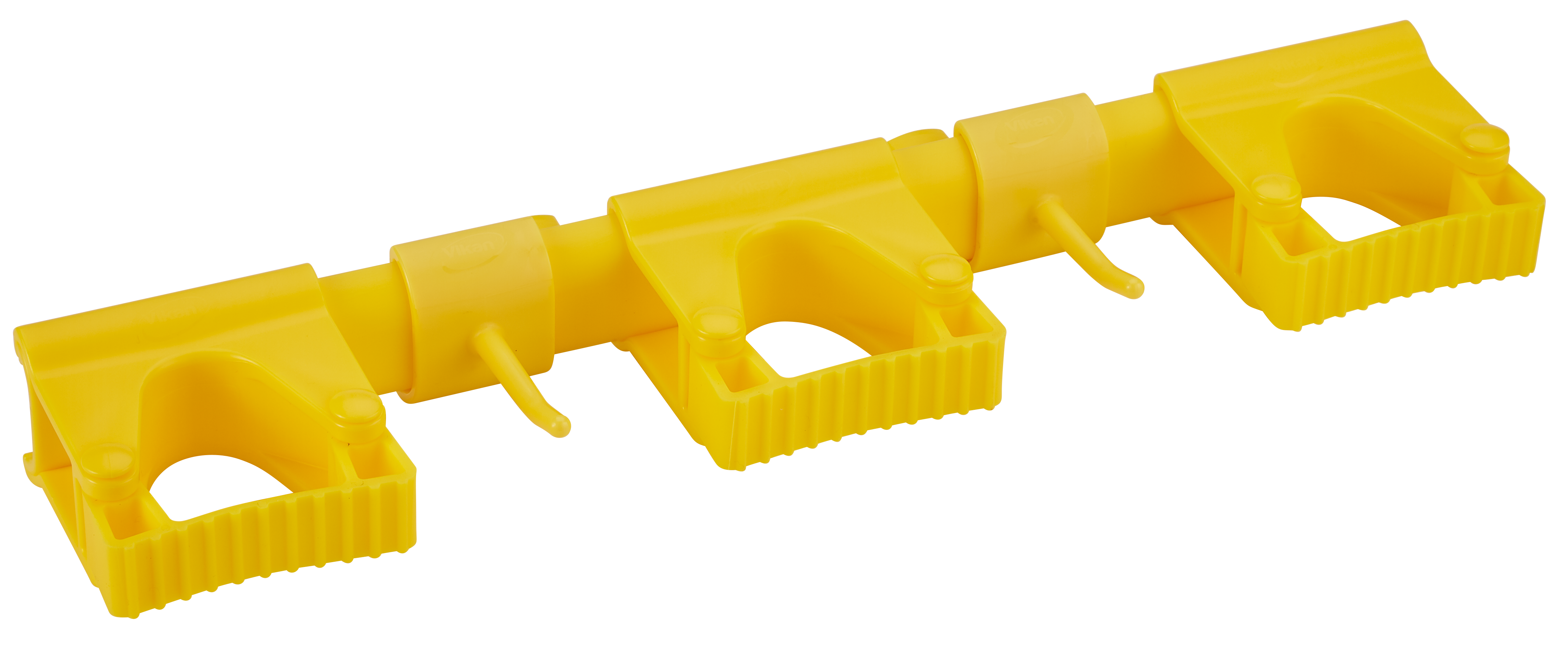 VIKAN 10116 Tool Wall Bracket, 16 1/2 Inch x 3 7/16 Inch x 1 7/8 Inch Size, Yellow | CH6HMP 61JA47