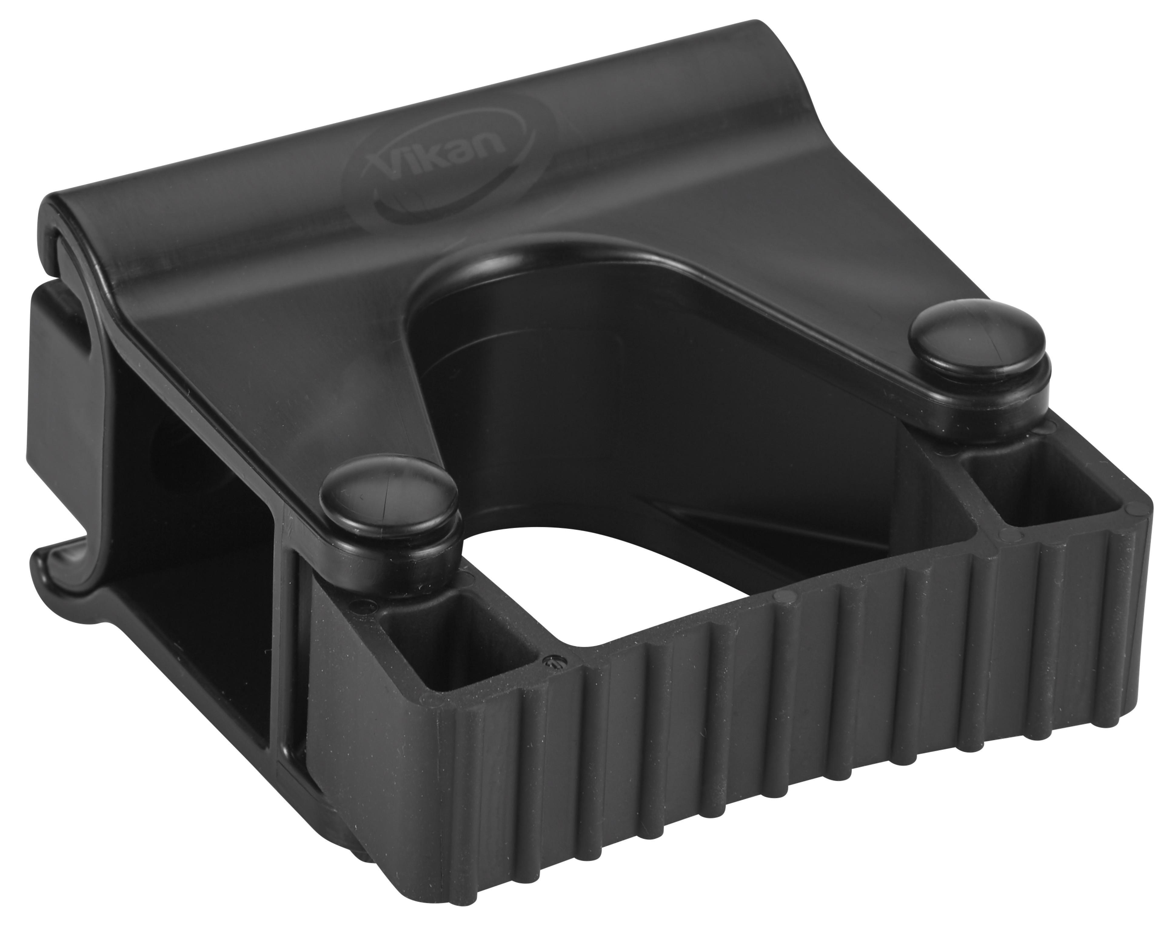 VIKAN 10139 Tool Wall Bracket, For 1 1/8 Inch to 1 1/4 Inch Heightandle Dia, Black, 3 1/4 Inch Length | CU7YQU 61JA38