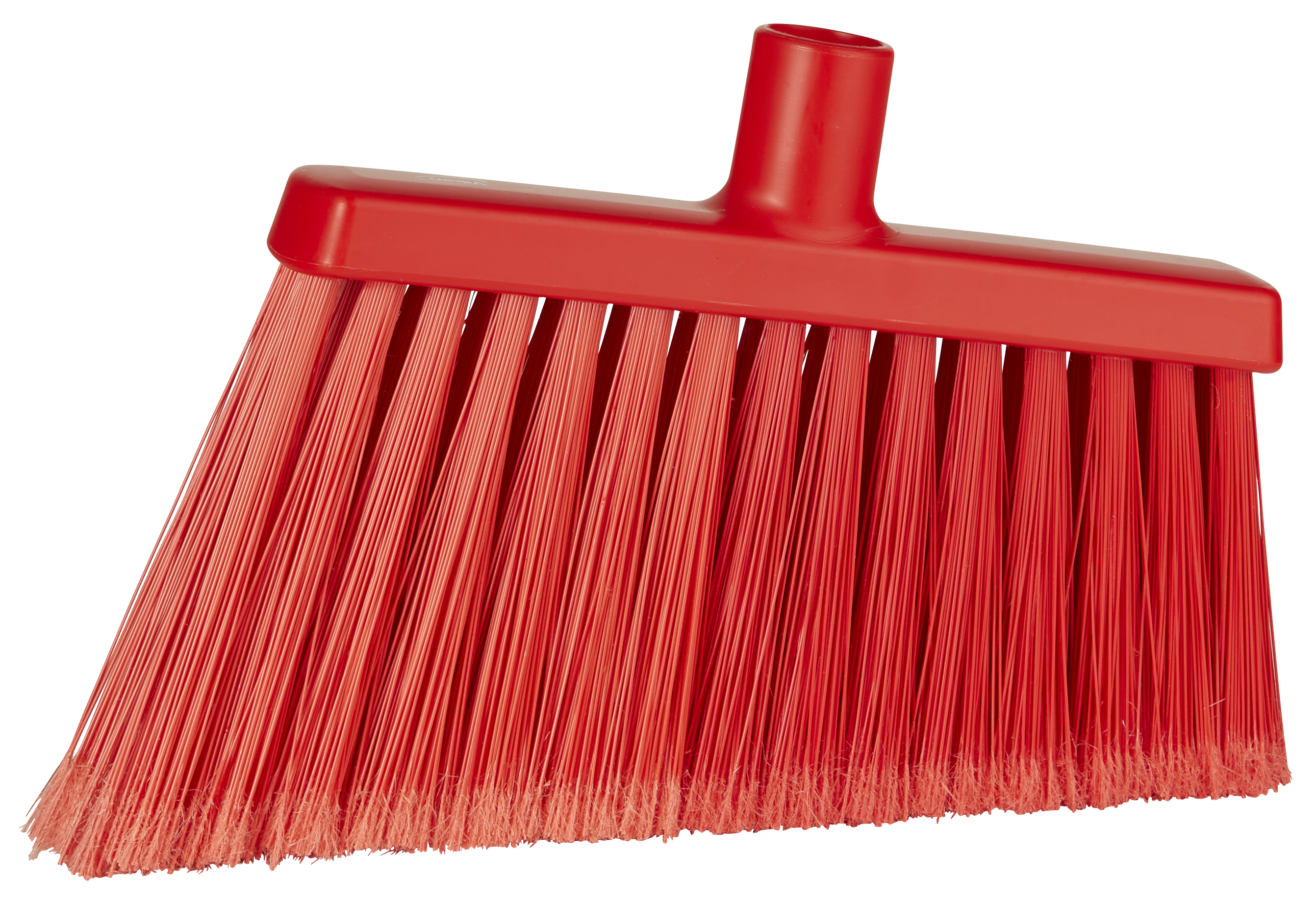 REMCO 29164 Split Bristle Angle Head Broom, 12 Inch Size, Red | CM7QAT
