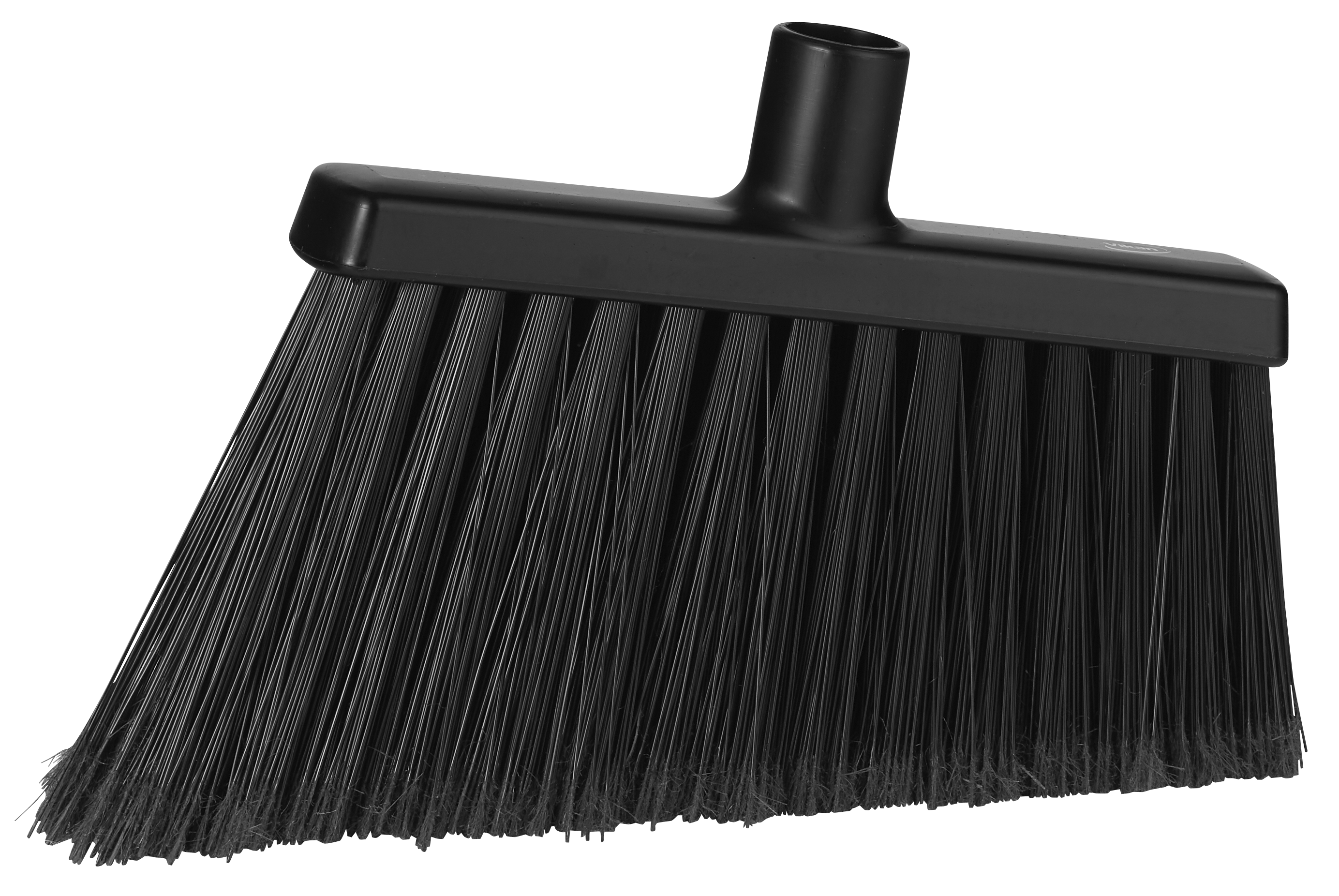 REMCO 29169 Split Bristle Angle Head Broom, 12 Inch Size, Black | CM7QAW