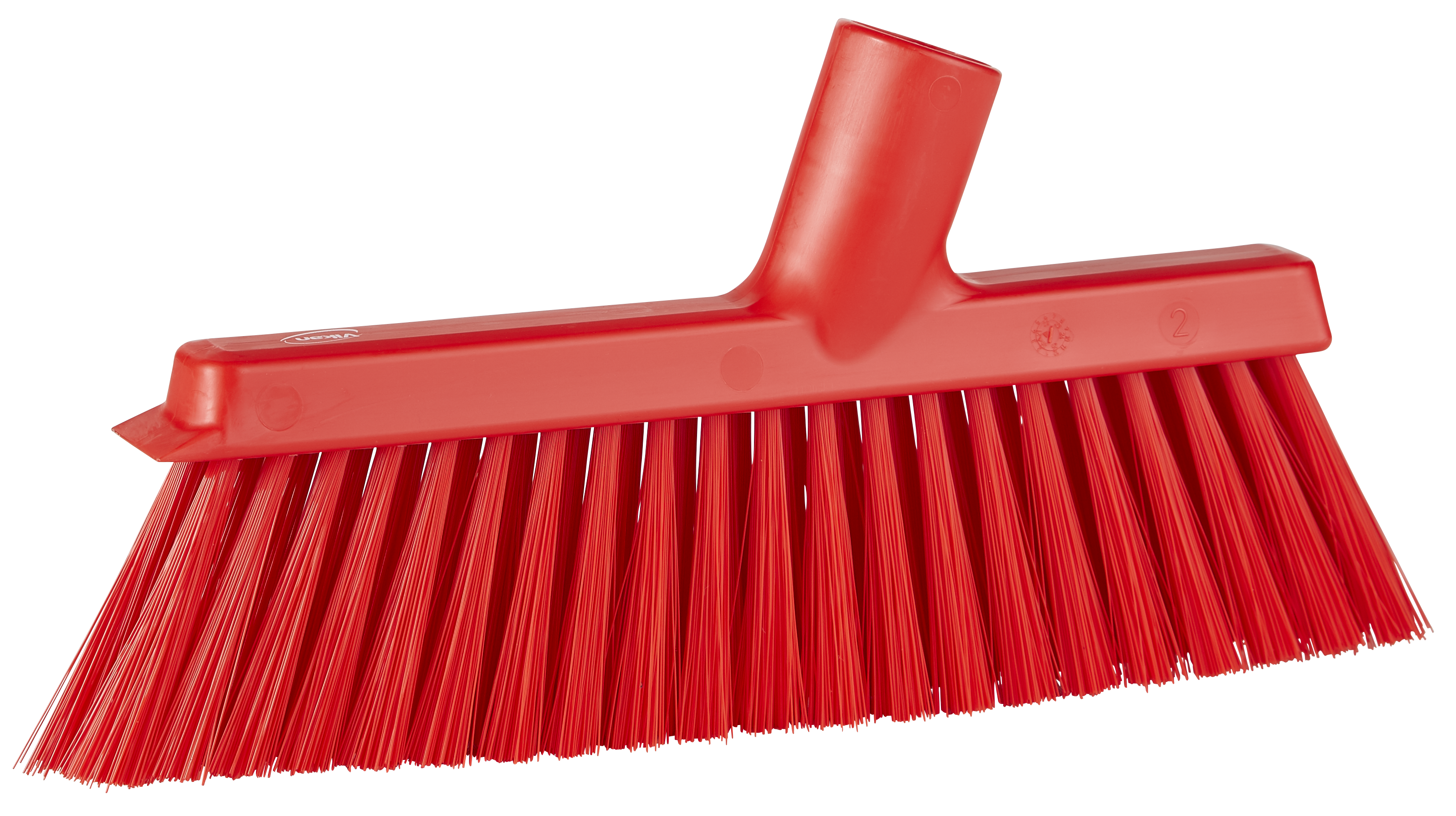 REMCO 31034 Dustpan Broom, Angled Thread, Medium, 9.8 Inch Size, Red | CM7QYB