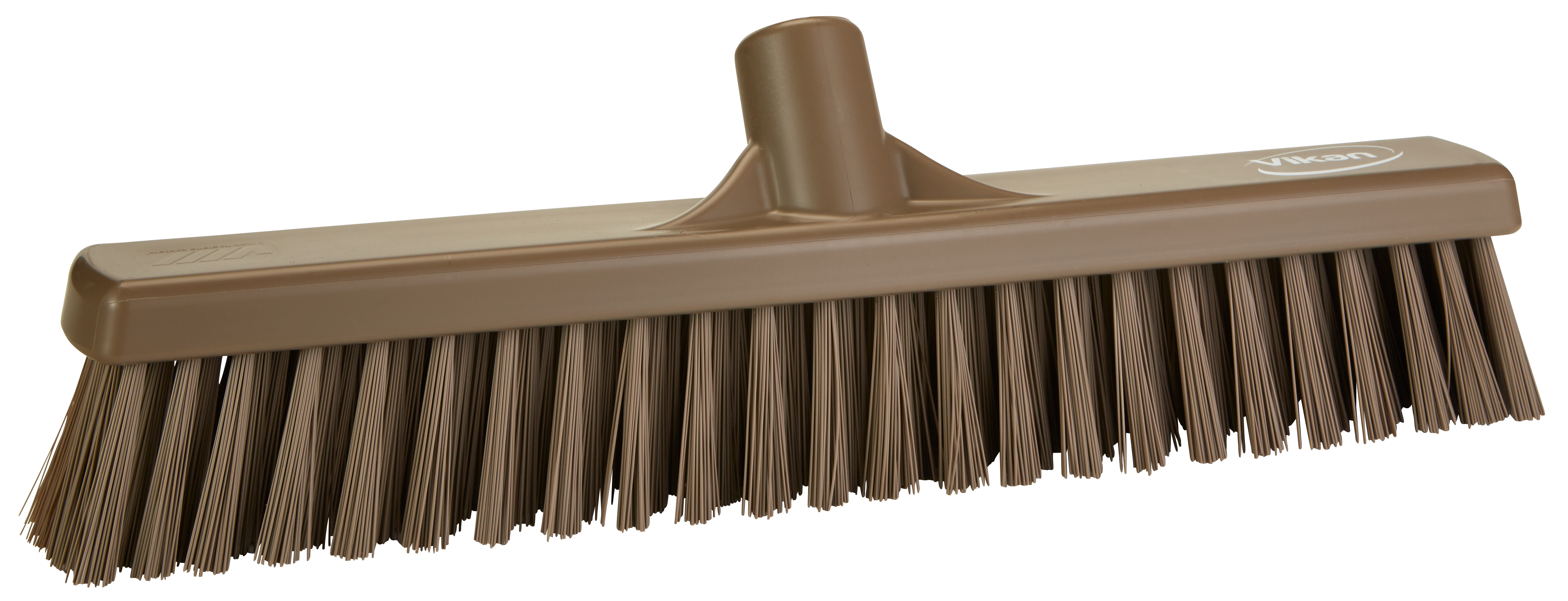 REMCO 317466 Broom, Push, Soft/Stiff, 16.5 Inch Size, PP/PBT, Brown | CM7RHW