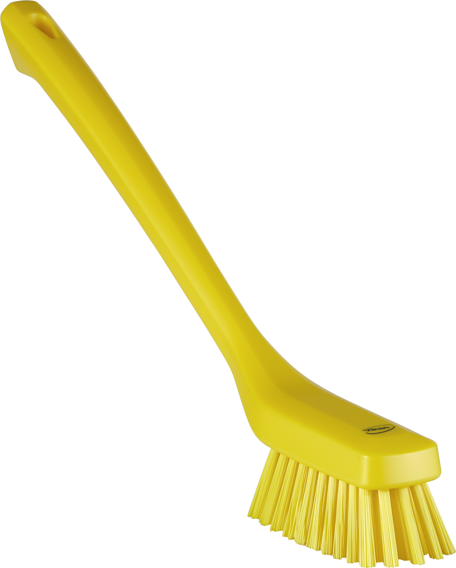 REMCO 41856 Cleaning Brush, Narrow, Long Handle, 16.54 Inch Size, Hard, Yellow | CM7RDN