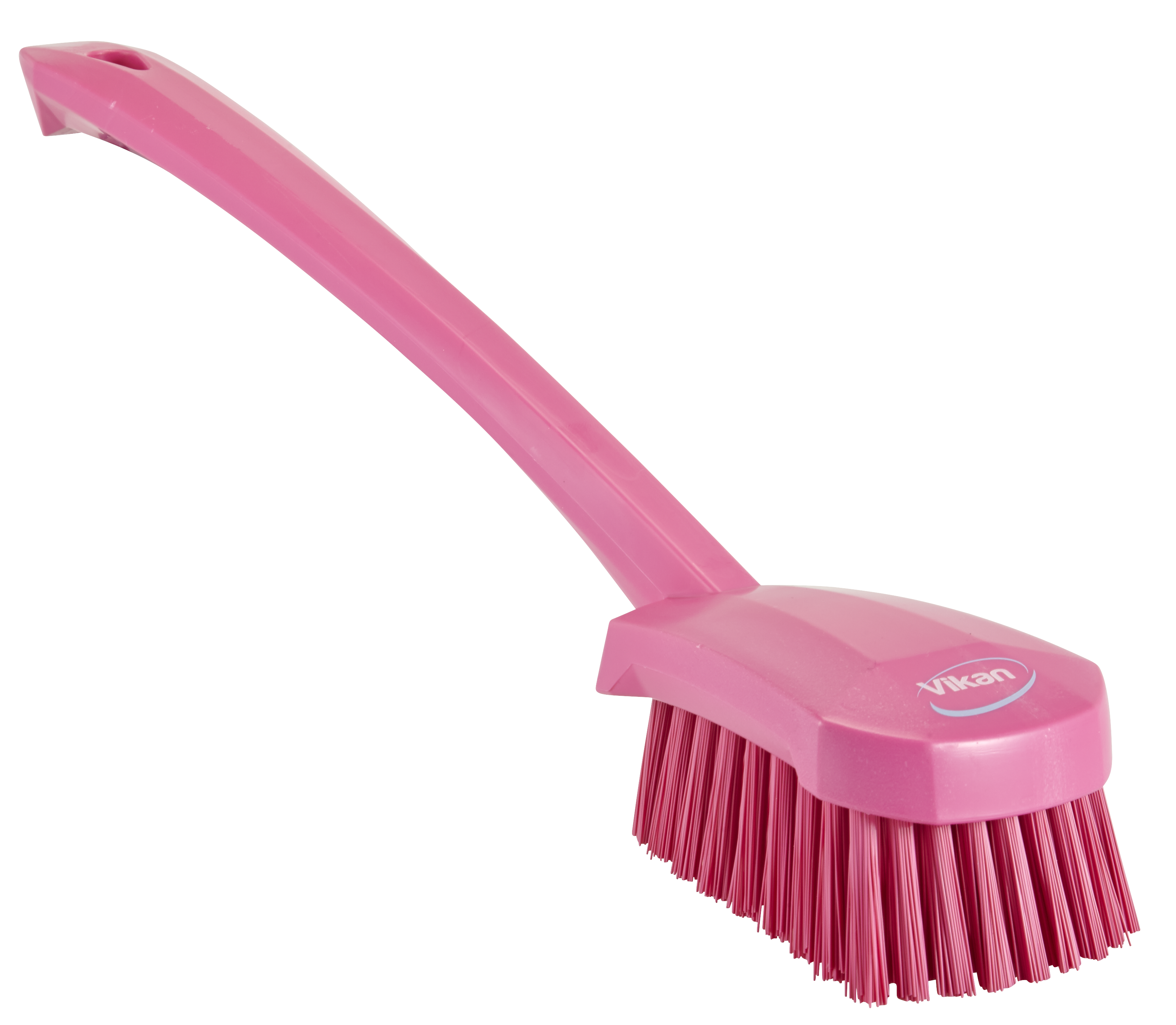 VIKAN 41861 Long Handle Brush Stiff Pink | AF9PAR 30PC48
