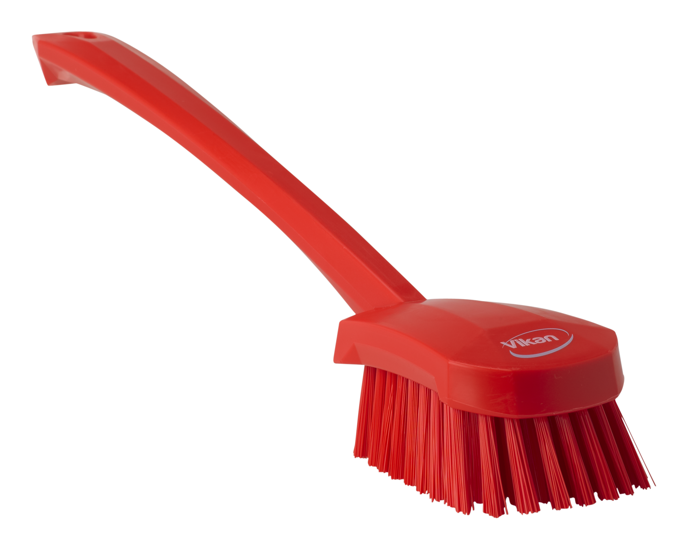 REMCO 41864 Long Handle Brush Red Stiff Polypropylene 3 x 16 In | AC7WZC 38Y670