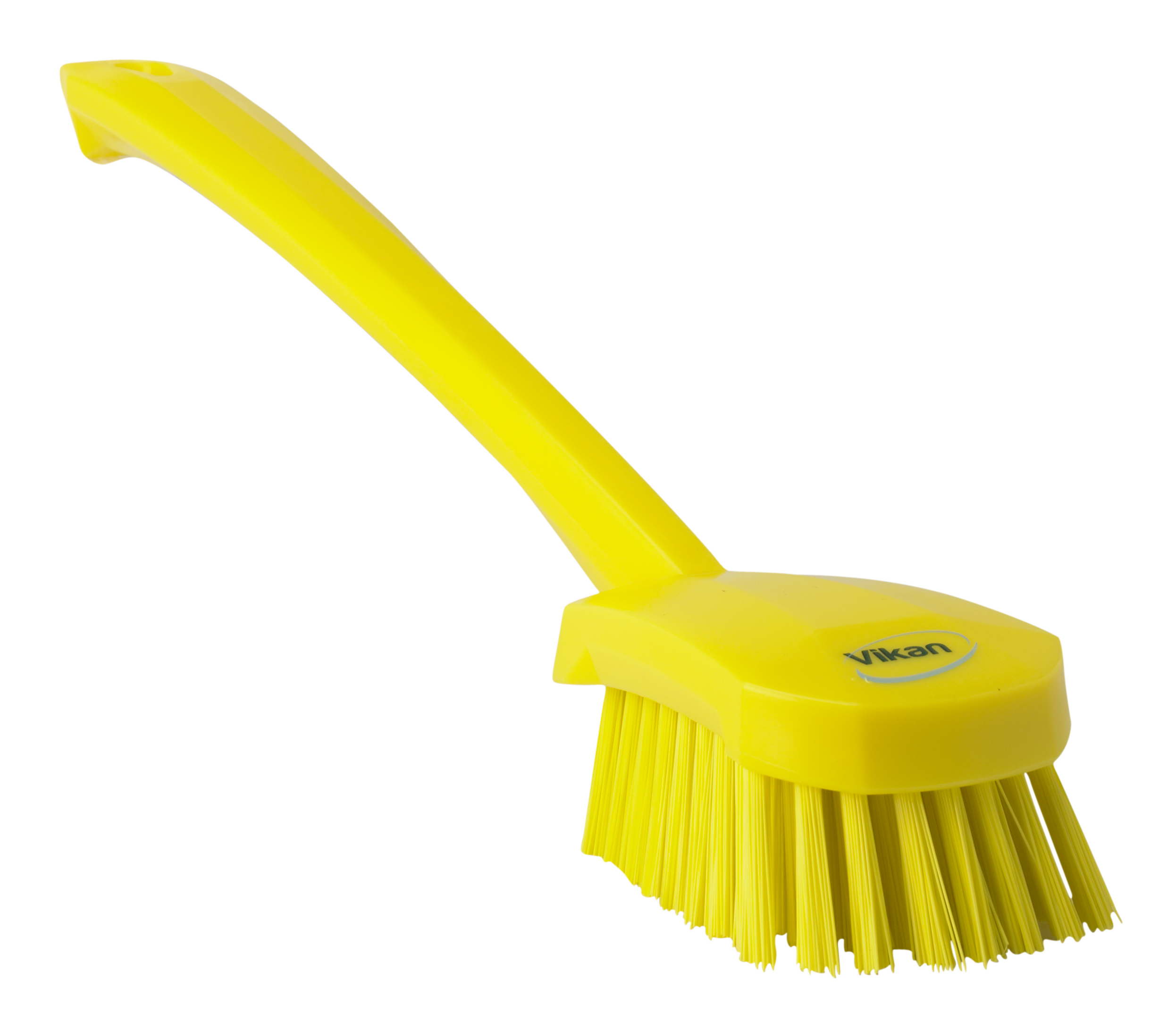 REMCO 41866 Long Handle Brush Yellow Stiff Polypropylene 3 x 16 In | AC7WZE 38Y672