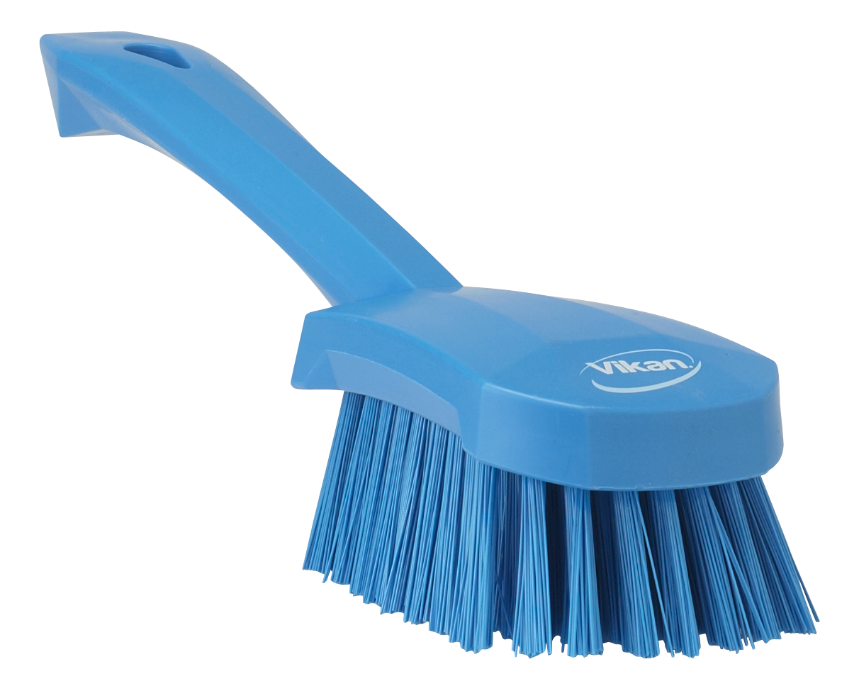 REMCO 41923 Short Handle Brush Blue Stiff Polypropylene 3 x 10 | AC7WZM 38Y679