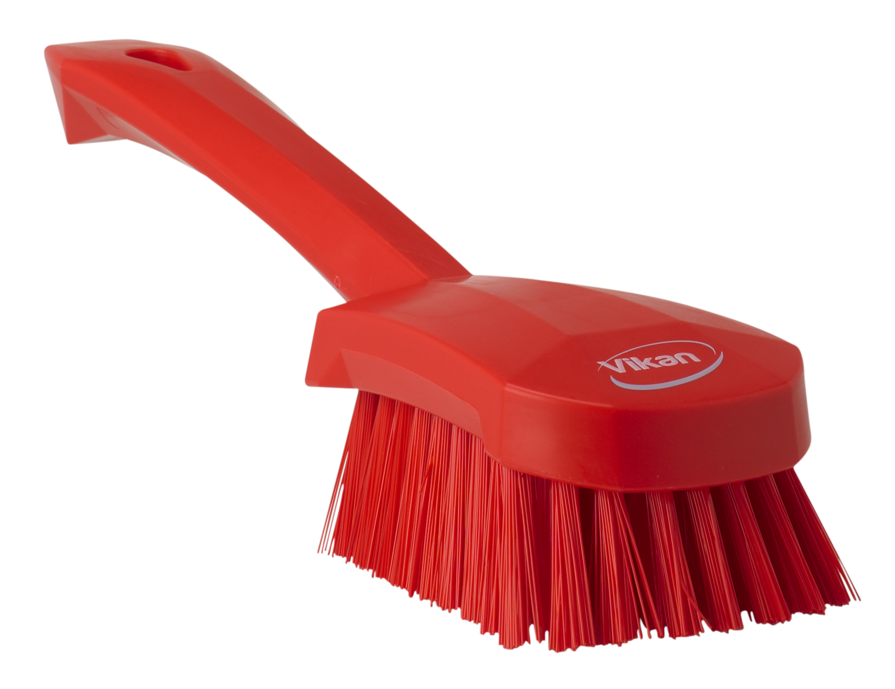 REMCO 41924 Short Handle Brush Red Stiff Polypropylene 3 x 10 | AC7WZN 38Y680