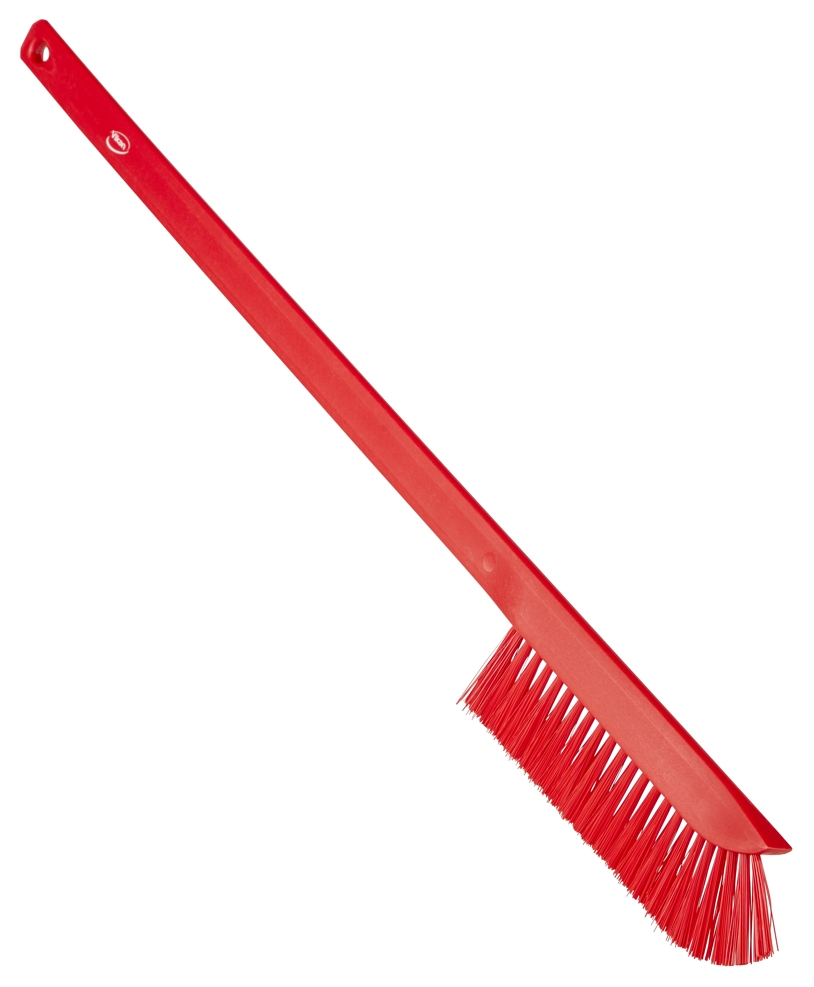 REMCO 41974 Ultra Slim Cleaning Brush with Long Handle, 23.62 Inch Medium, Red | CM7PRA