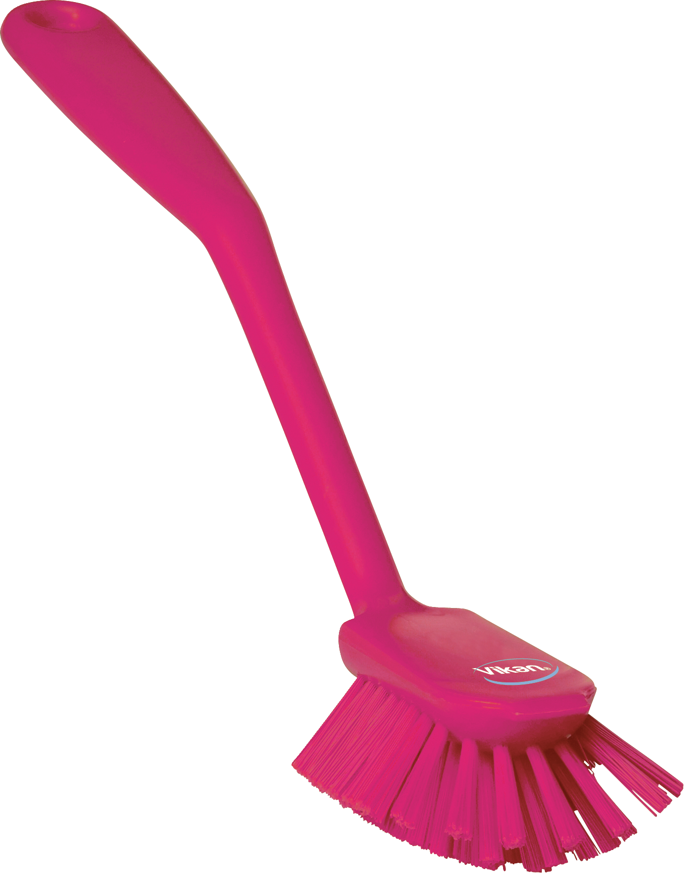 REMCO 42371 Dish Brush, Scraping Edge, Medium, 11 Inch Size, PP/PBT, Pink | CM7QYW