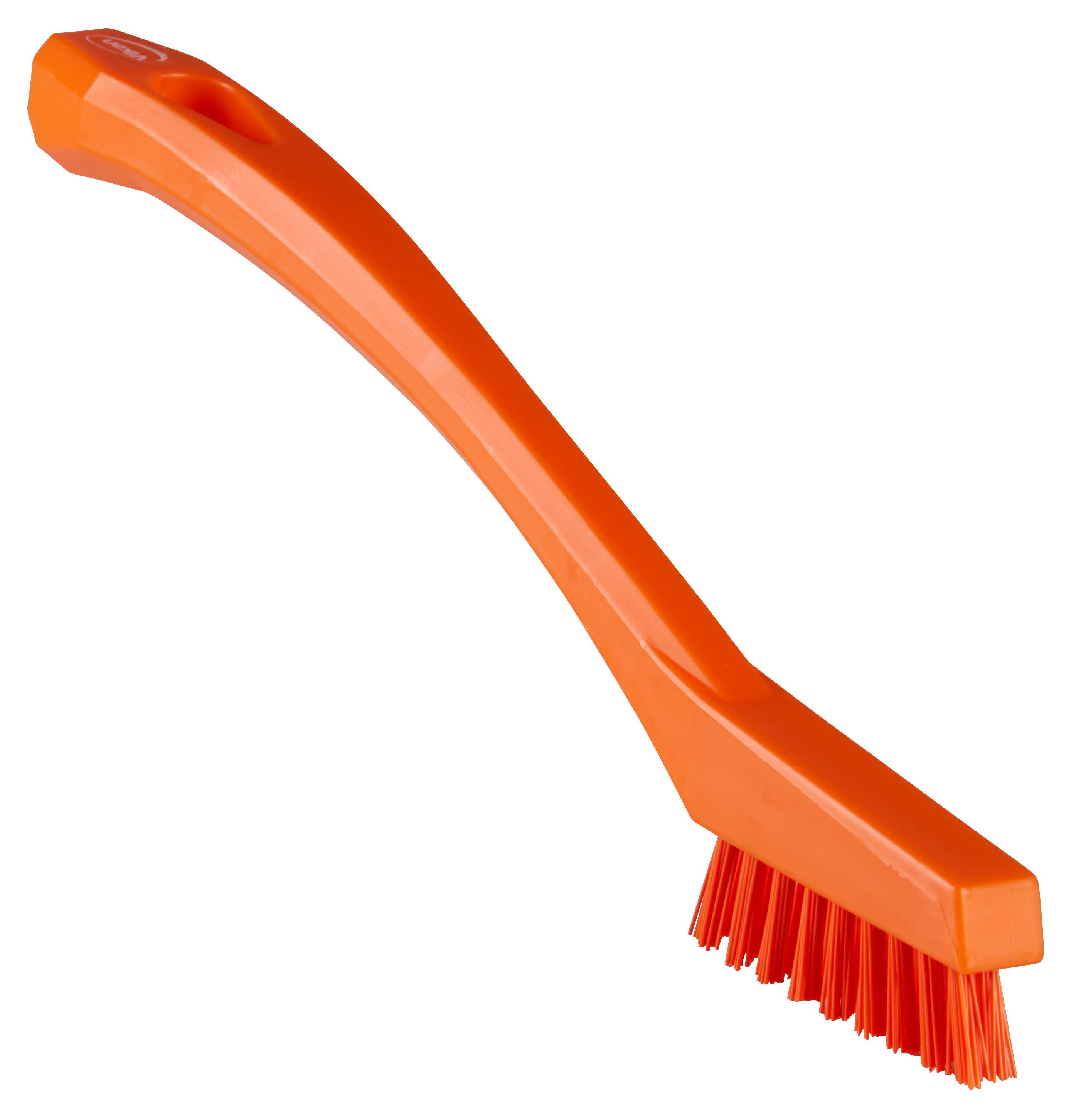 REMCO 44017 Detail Brush, Stiff, 9 Inch x 0.5 Inch Size, PP/PBT, Orange | CM7RAB