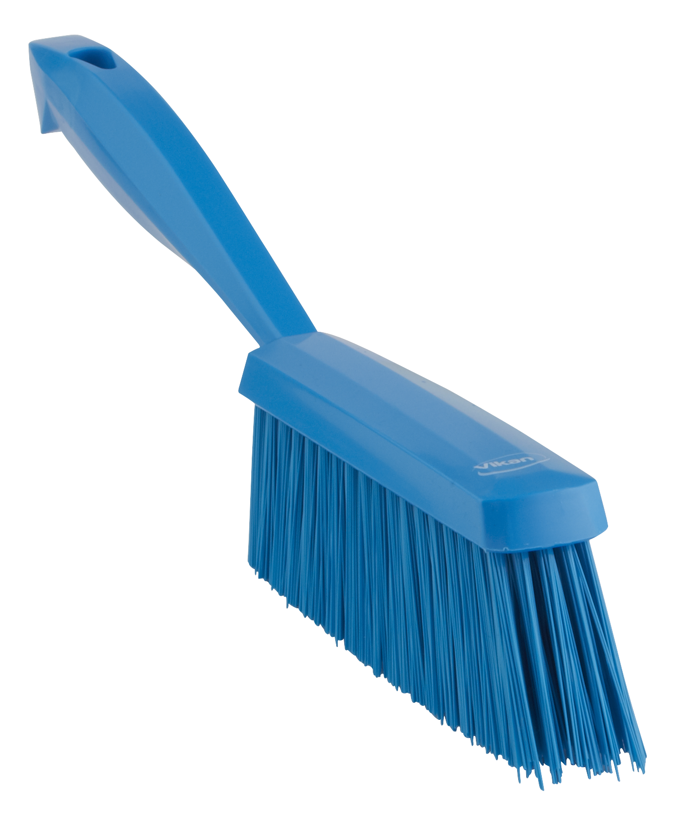 VIKAN 45893 Edge Bench Brush Blue Medium 14 Inch | AF7WXP 22UM41