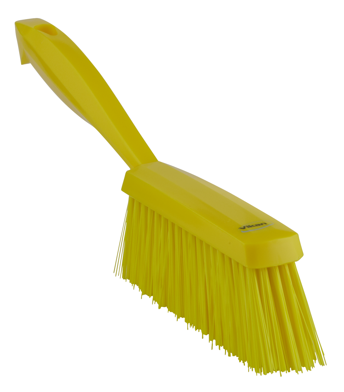 VIKAN 45896 Edge Bench Brush Yellow Medium 14 Inch | AF7WXT 22UM44