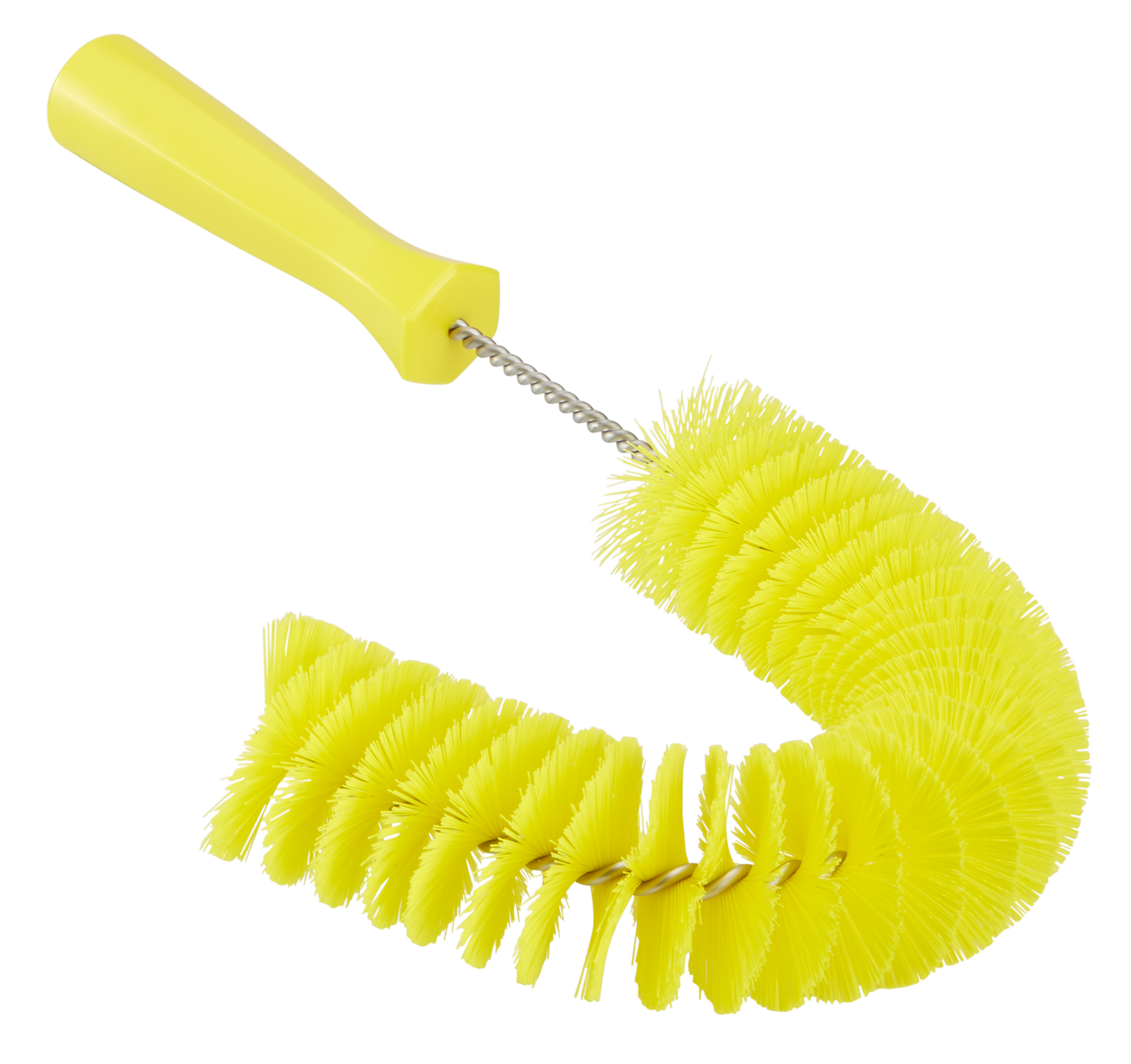 REMCO 53726 Hook Brush, 2.2 Inch Dia., 14.2 Inch Length, Medium, Yellow | CM7QMJ