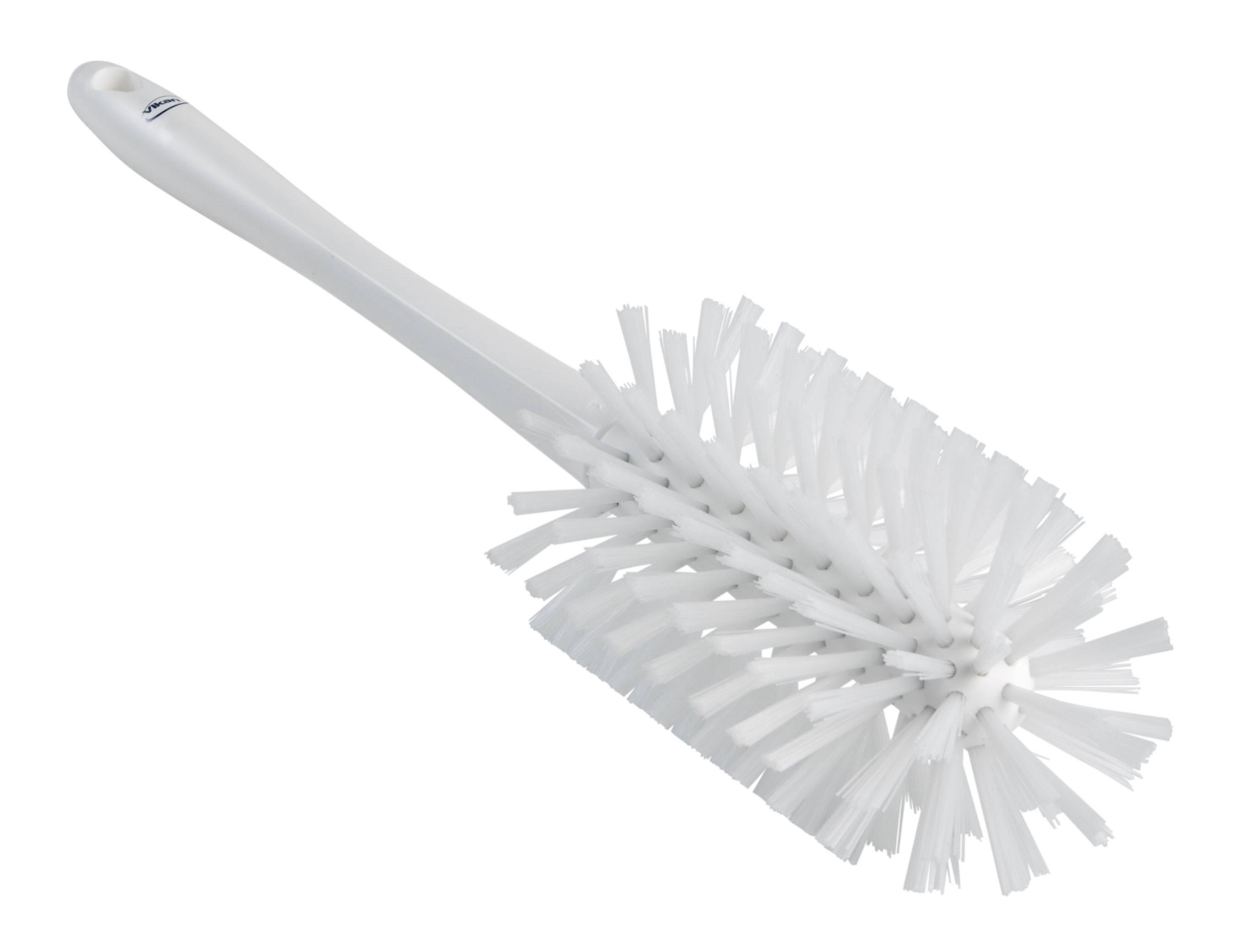 VIKAN 5381-90-5 Bottle Brush, 16-29/32 Inch L, Polyester, Long Handle, White | CD2WRP 53UC76