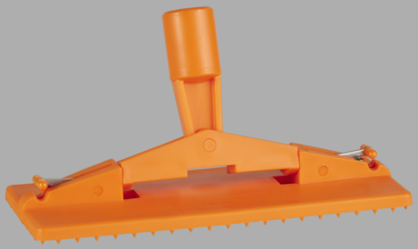 E9585 Scrub Pad Holder Orange 9 Inch Length