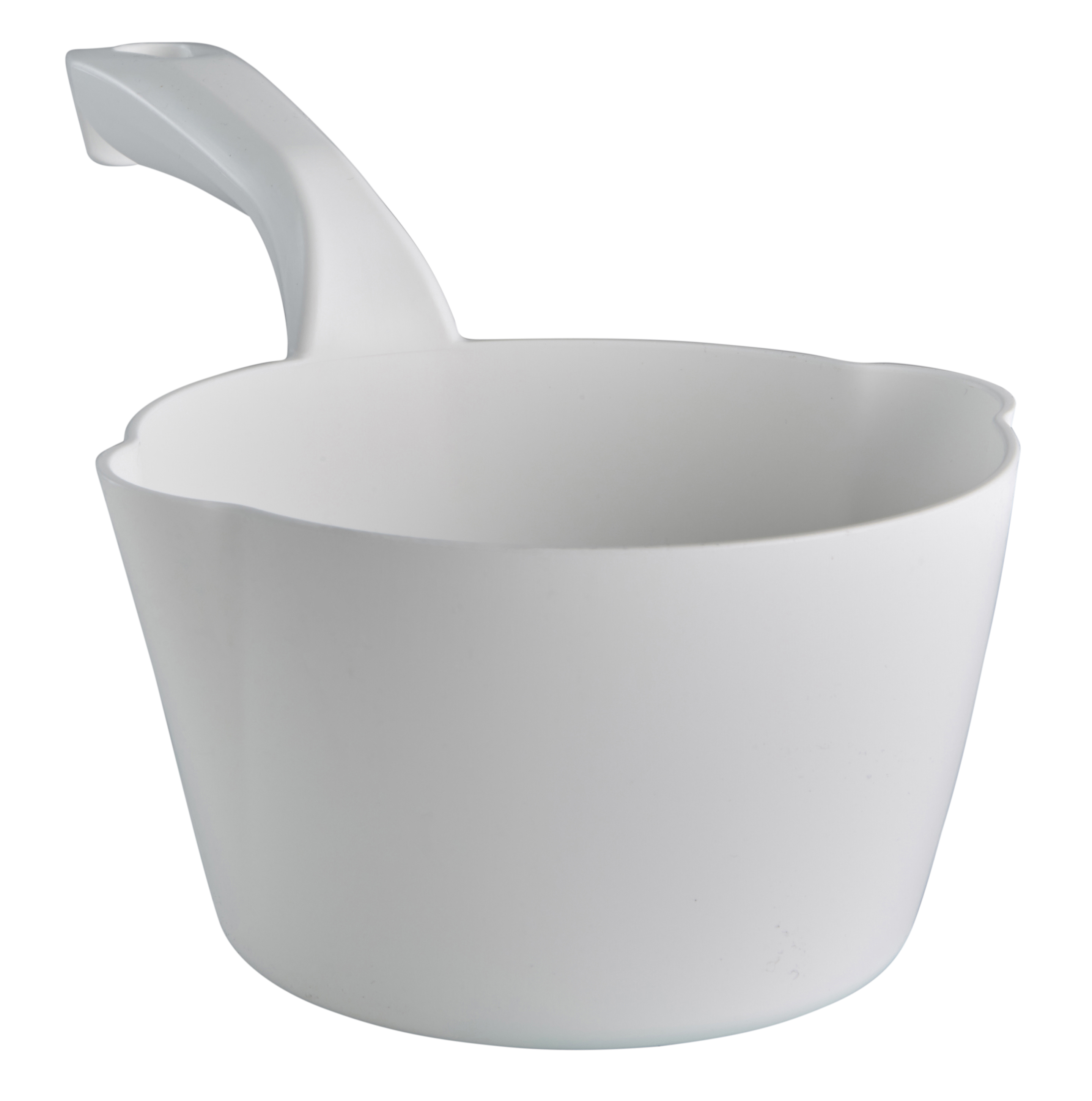 REMCO 56815 Round Bowl Scoop, 33.8 Fl oz Capacity, 11.61 Inch Length, White | CM7QFK