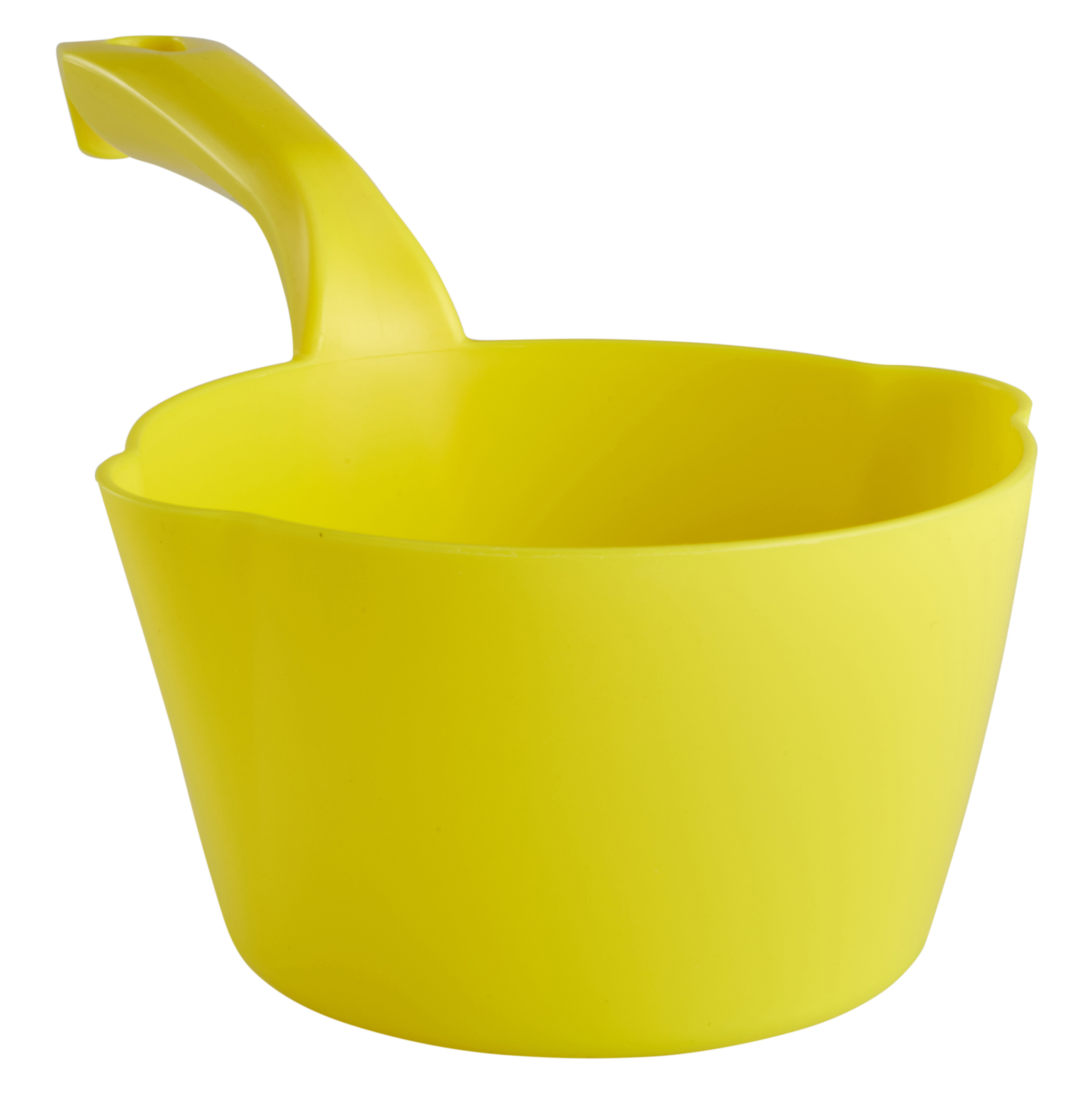 REMCO 56816 Round Bowl Scoop, 33.8 Fl oz Capacity, 11.61 Inch Length, Yellow | CM7QFJ