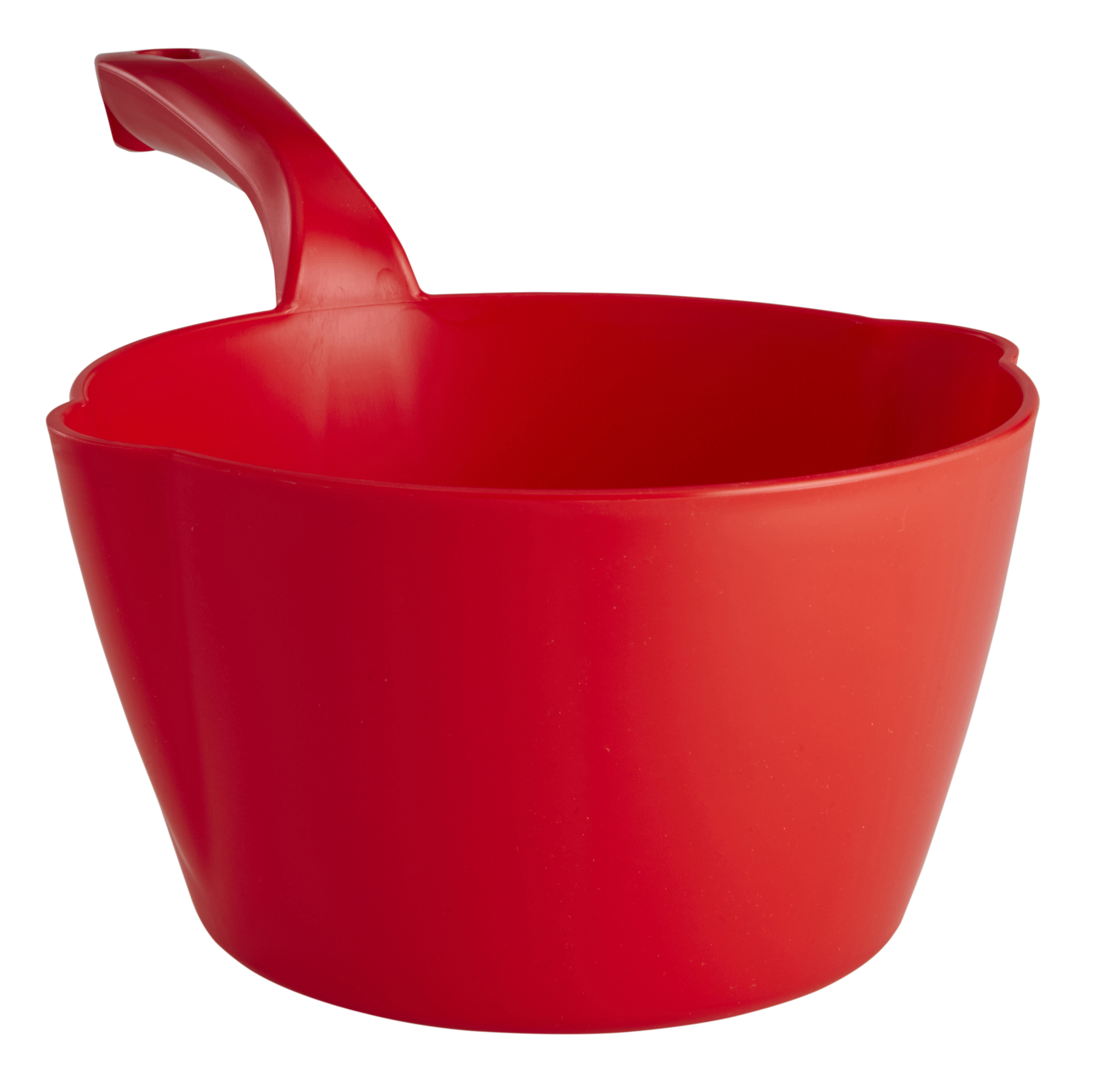 REMCO 56824 Round Bowl Scoop, 64 Fl oz Capacity, 13 Inch Length, Red | CM7QFF