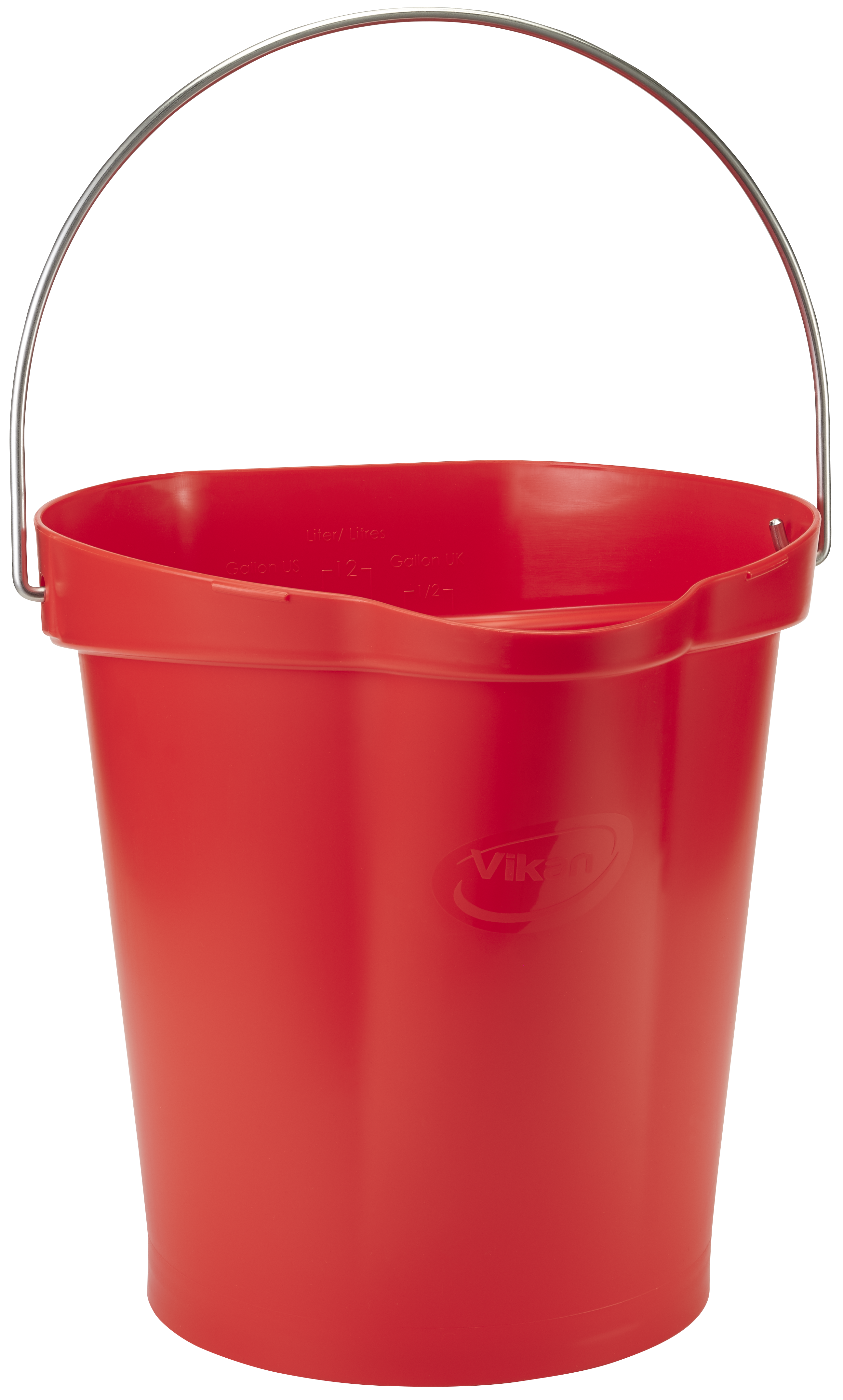REMCO 56864 Pail 3 Gallon Red Polypropylene | AC3EDV 2RVY5