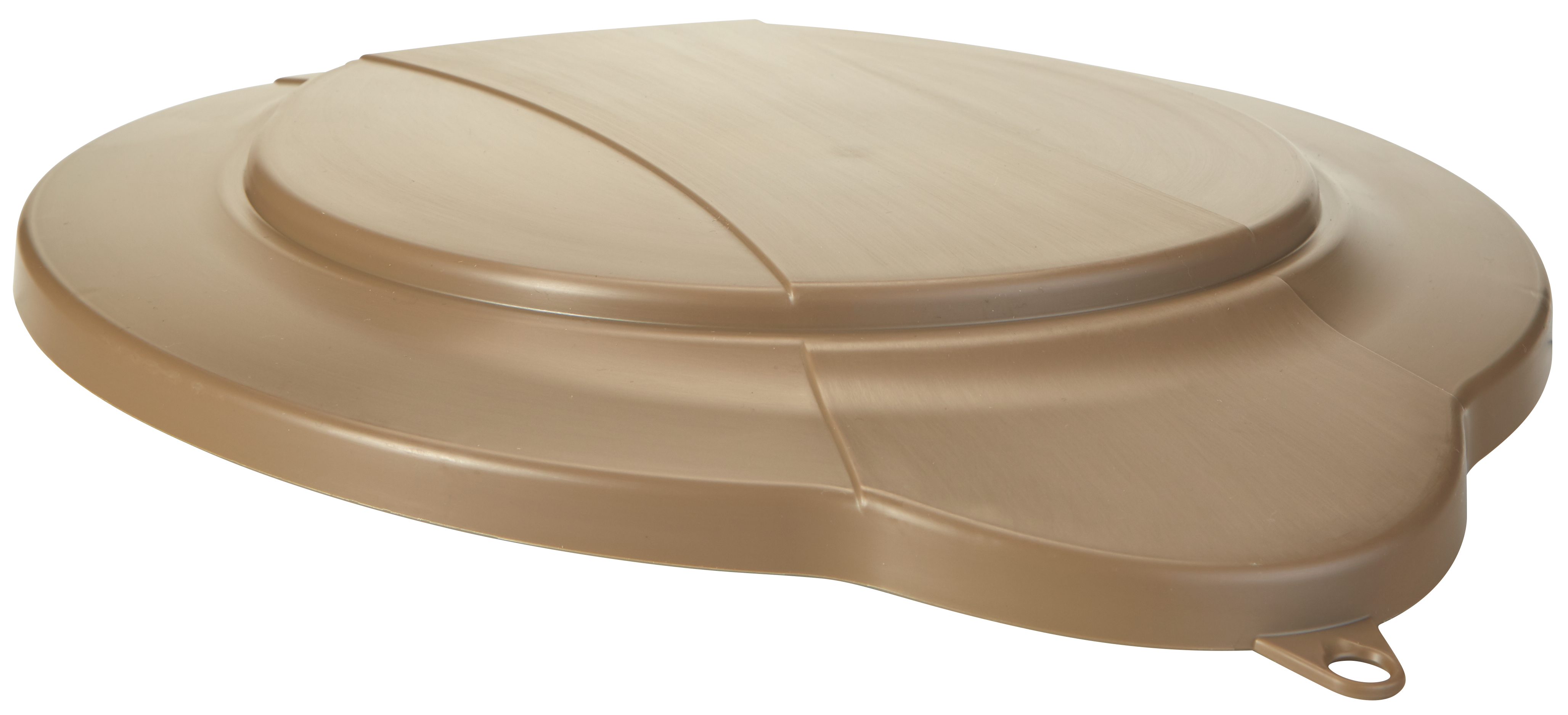 REMCO 568766 Bucket Lid, 1.6 Inch x 14.4 Inch x 12.2 Inch Size, PP, Brown | CM7RFE