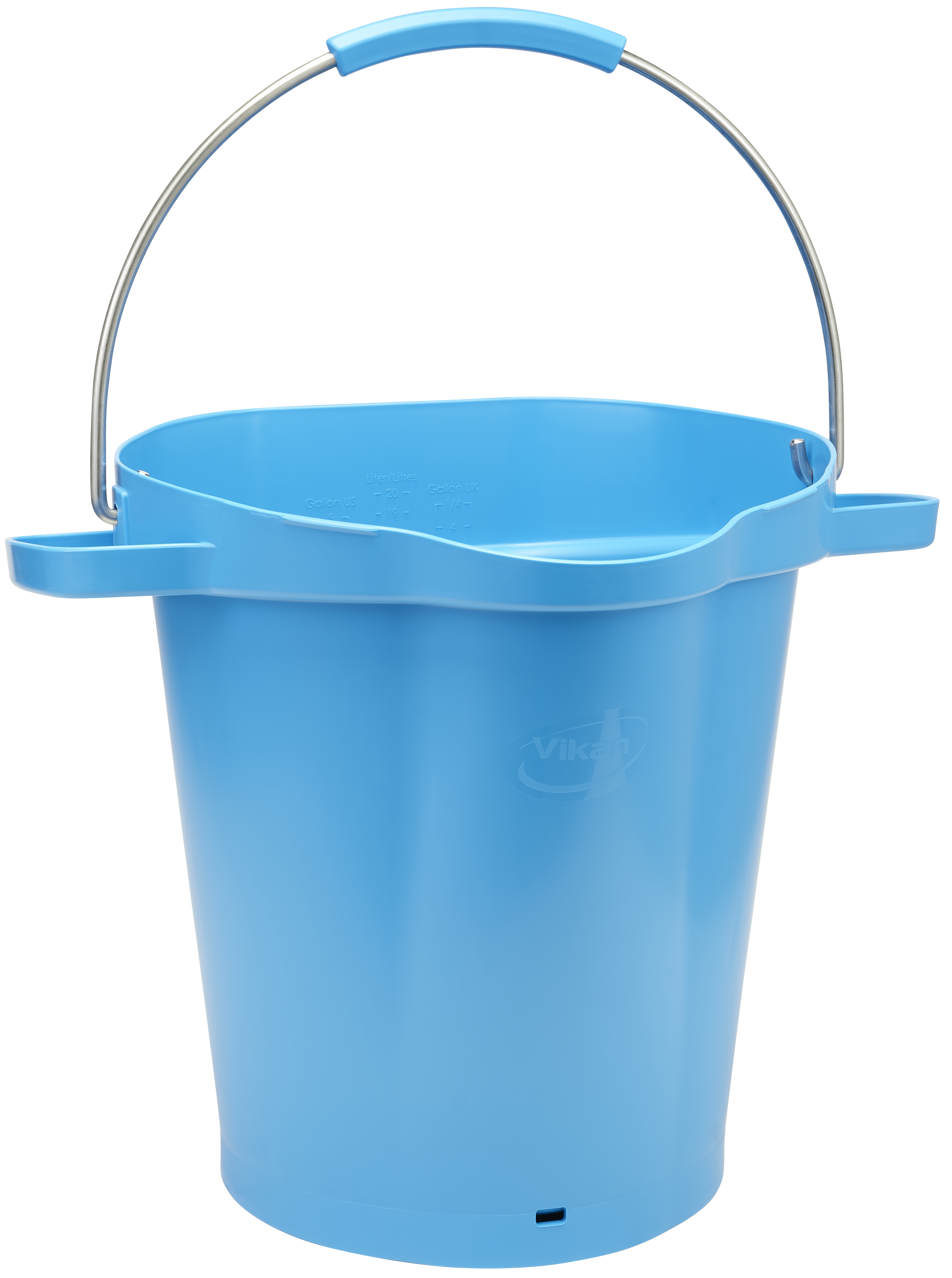 REMCO 56923 Bucket, 5 Gallon Capacity, PP/SS, Blue | CM7REB