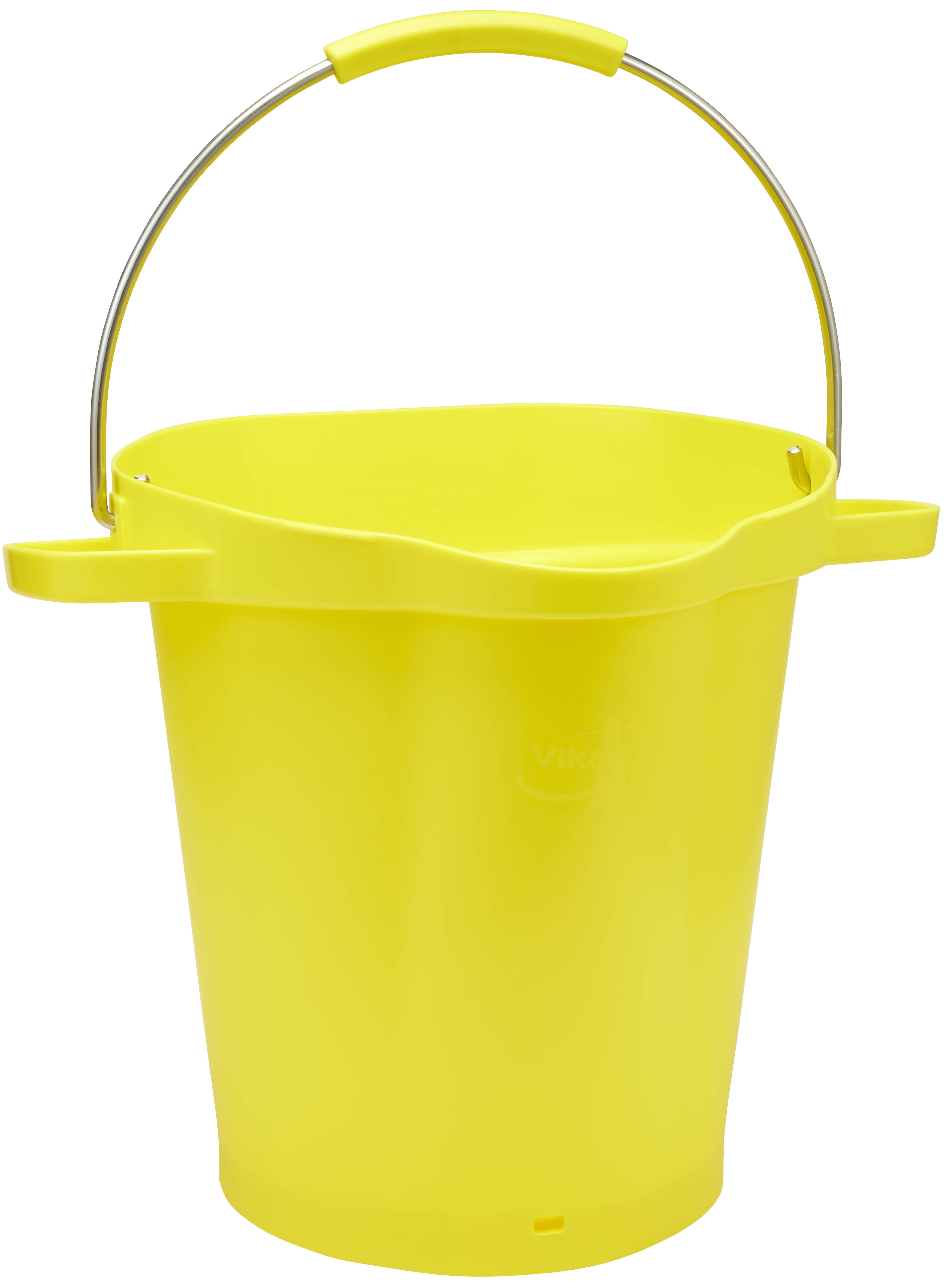 REMCO 56926 Bucket, 5 Gallon Capacity, PP/SS, Yellow | CM7RDX