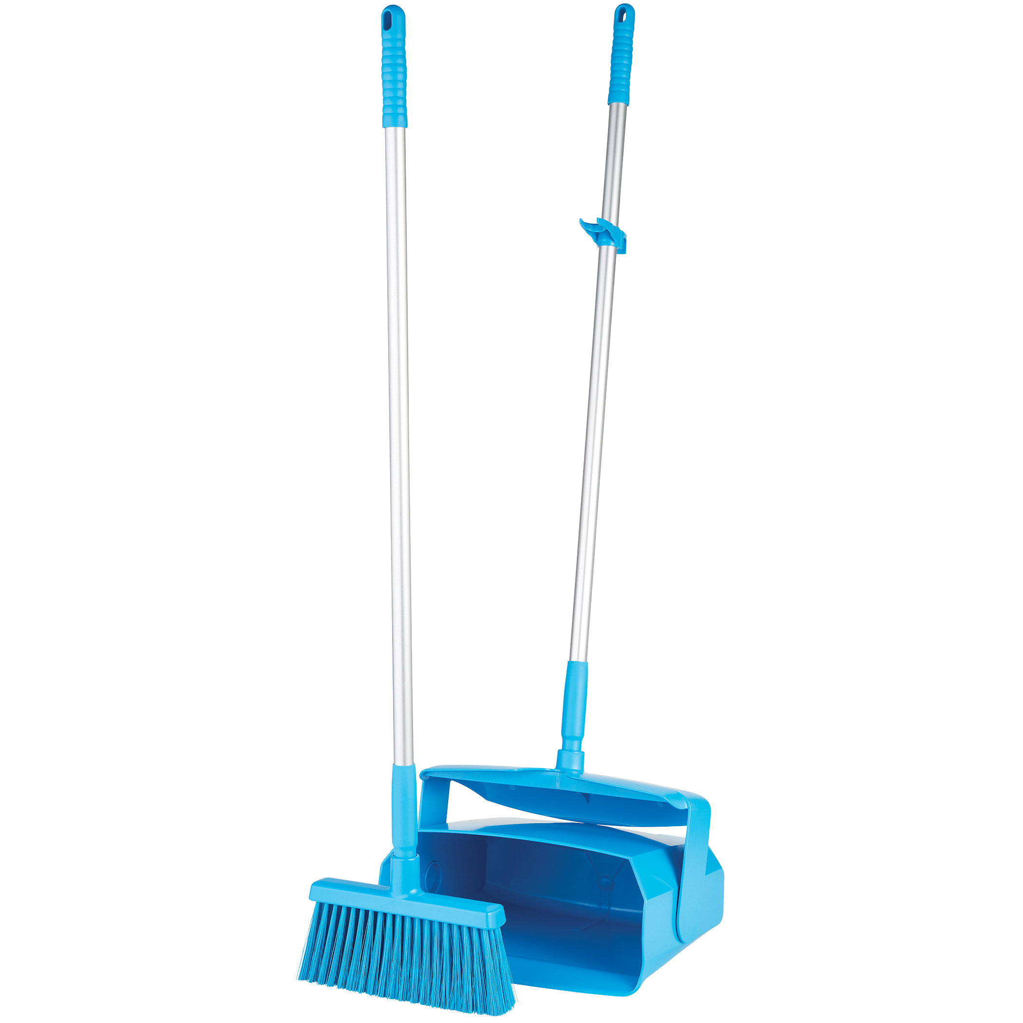 REMCO 62503 Lobby Broom and Dust Pan, 14.6 Inch Size, Blue | CM7QLR