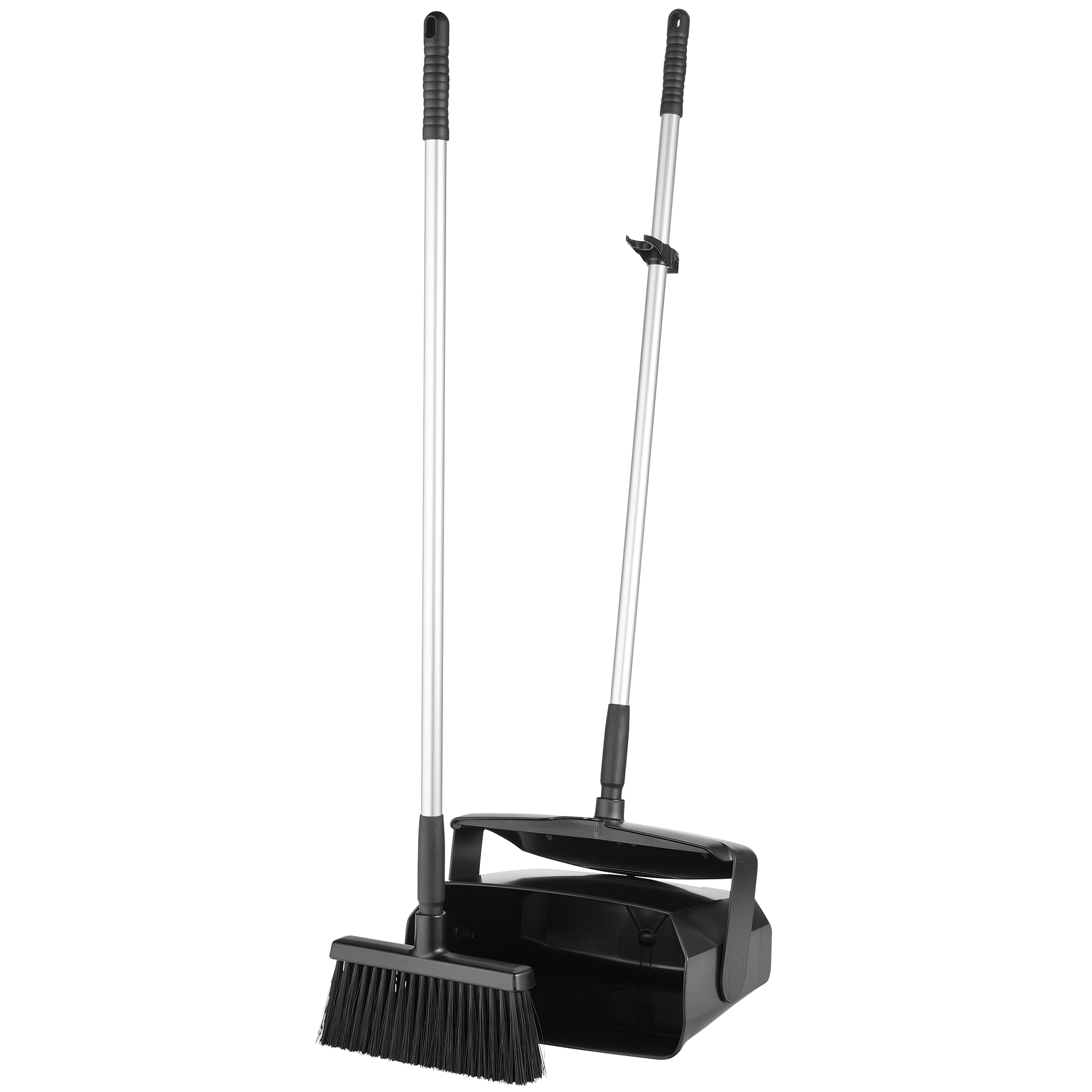 REMCO 62509 Lobby Broom and Dust Pan, 14.6 Inch Size, Black | CM7QLT