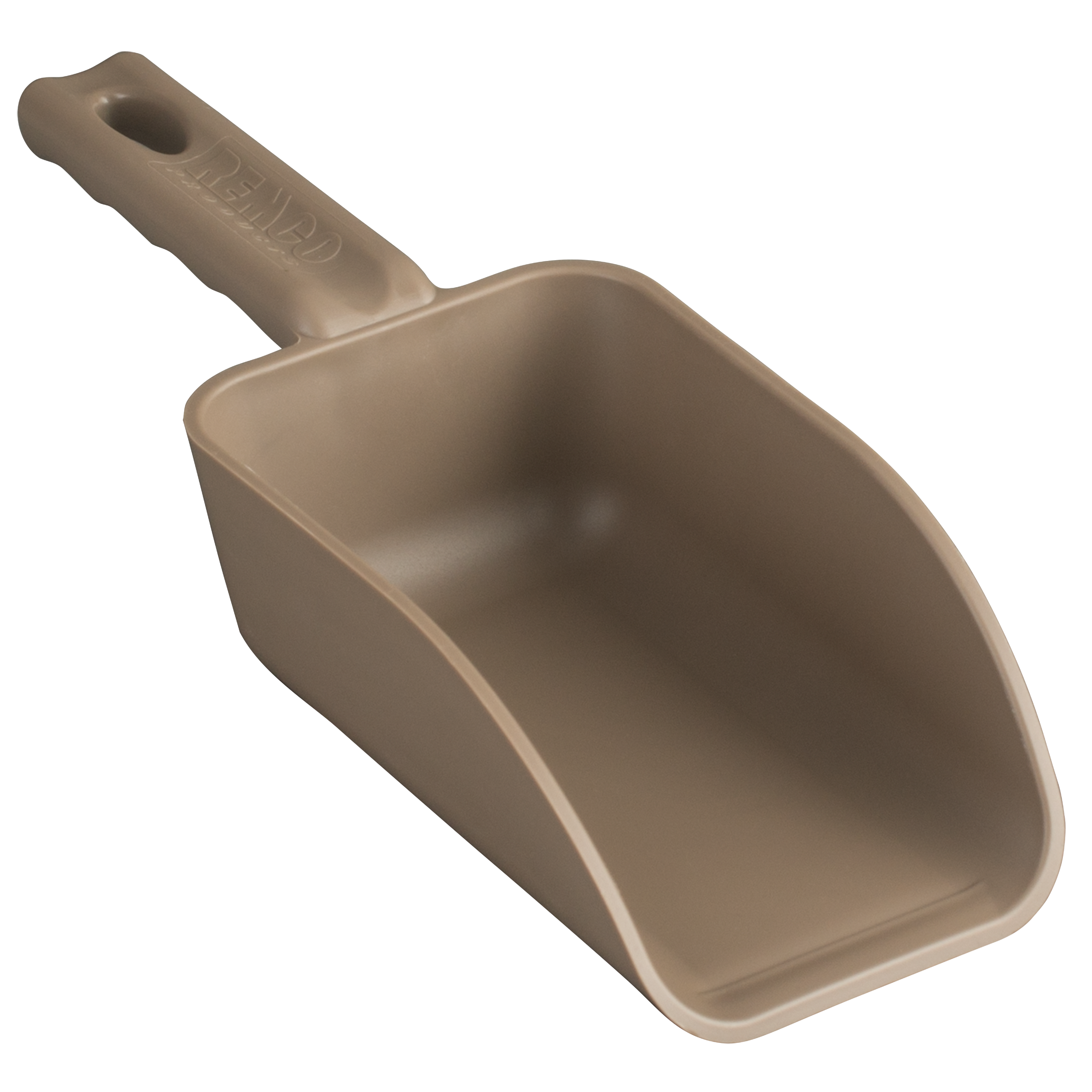 REMCO 630066 Hand Scoop, 10.4 Inch Length, Brown | CM7QUM