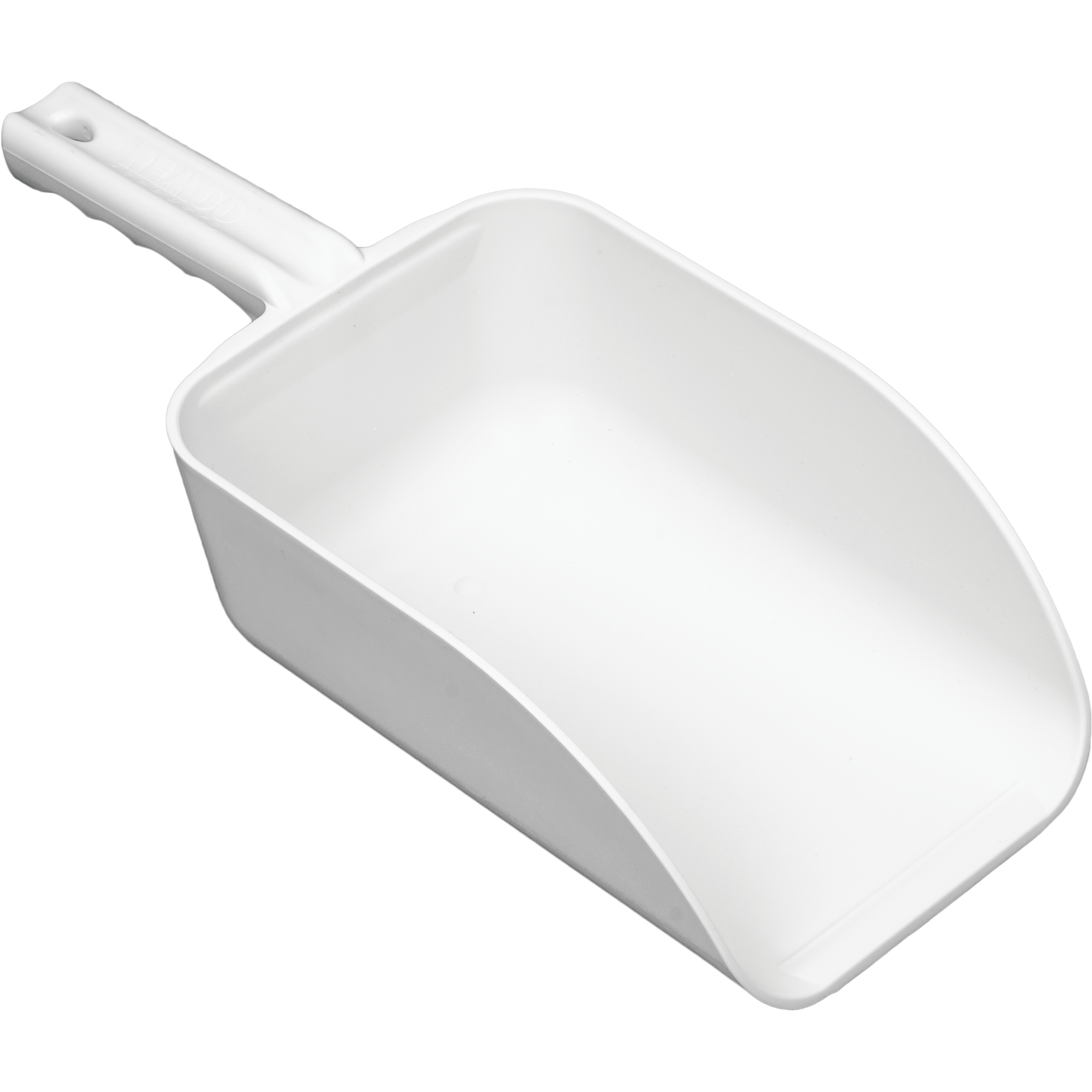 REMCO 65005 Large Hand Scoop White 15 x 6-1/2 In | AD2UGW 3UE74
