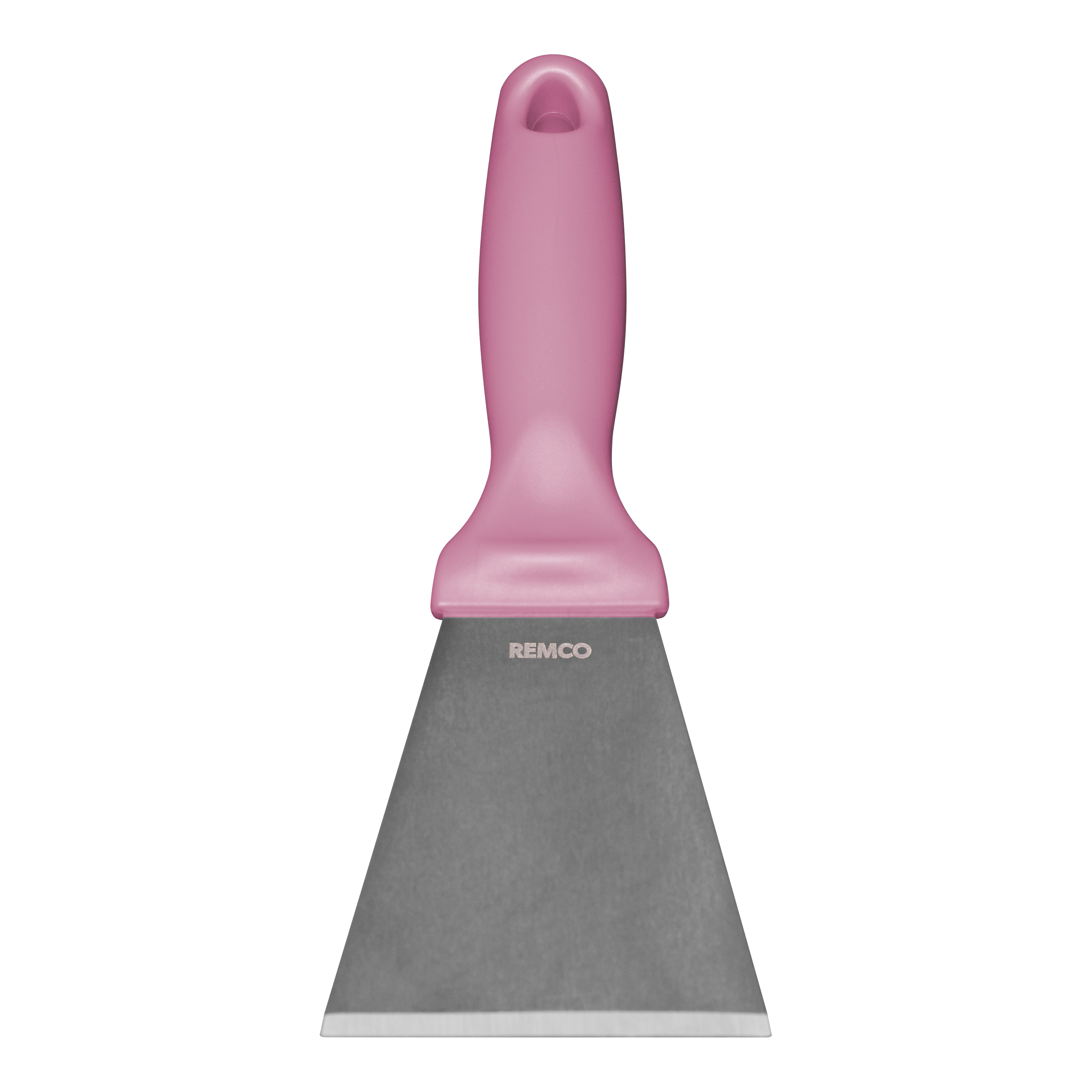 REMCO 69721 Scraper, 3 Inch Size, Stainless Steel, Pink | CM7QED