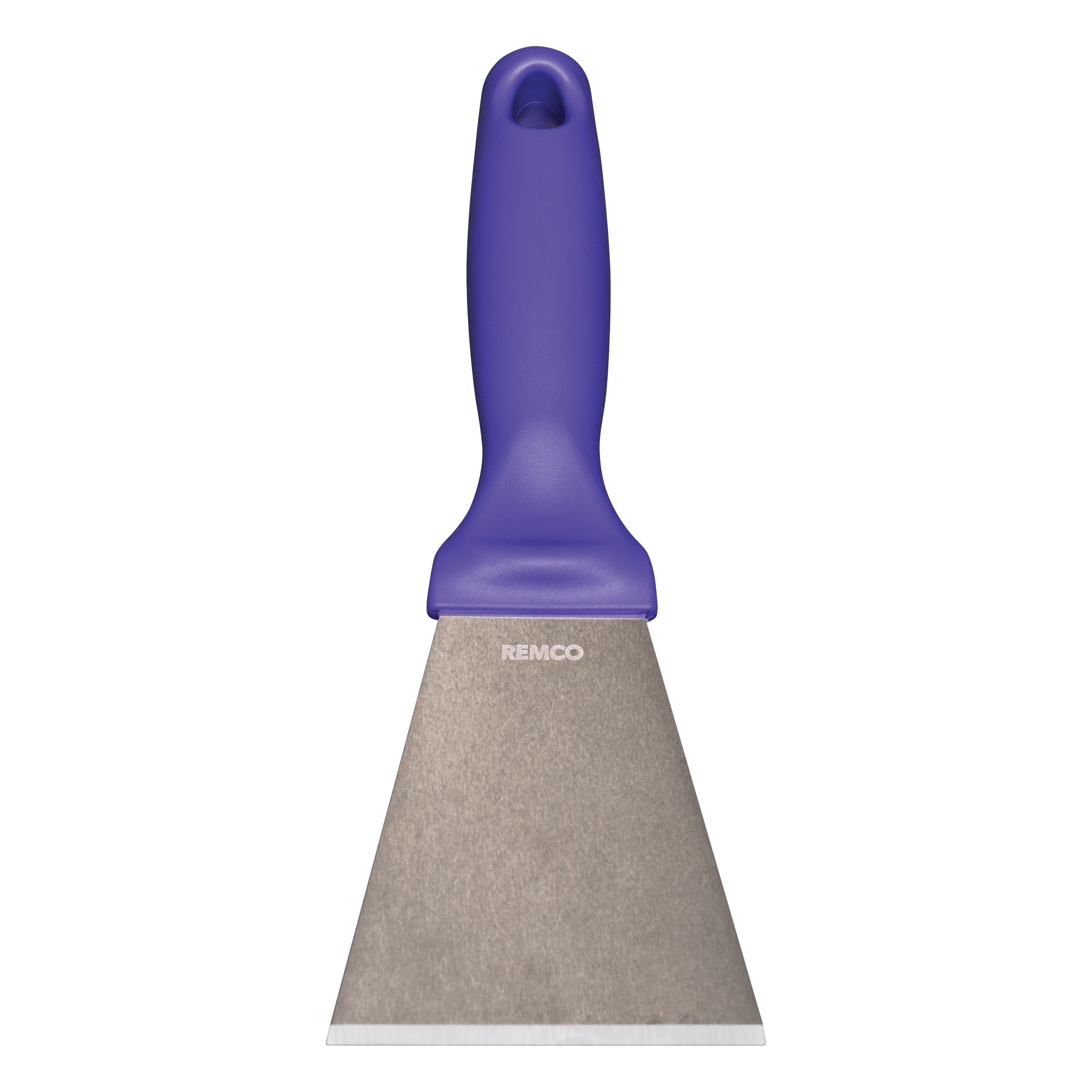 REMCO 69728 Scraper, 3 Inch Size, Stainless Steel, Purple | CM7QEC