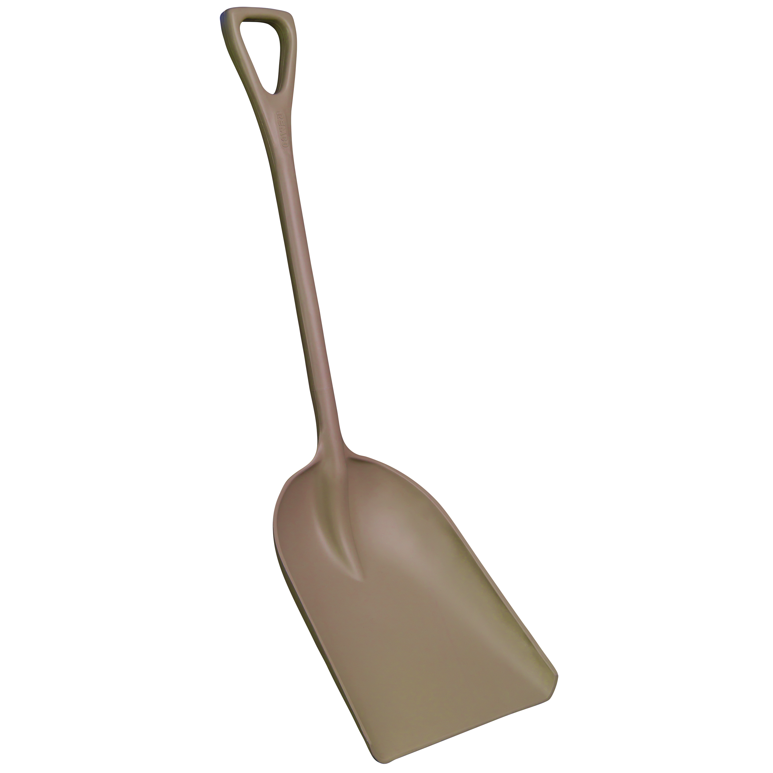 REMCO 698266 Shovel, One Piece, 14 Inch Size, PP, Brown | CM7QBN
