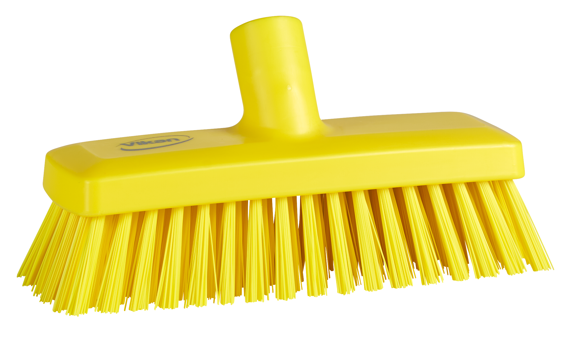 REMCO 70426 Compact Deck Scrub, Stiff, 8.9 Inch Size, Yellow | CM7RCE