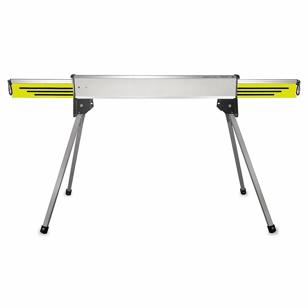 VISION RCD100YW TRON Portable Barricade System, 120 Inch Overall Length, 40 Inch OverallHeight | CU7YRP 45CL15