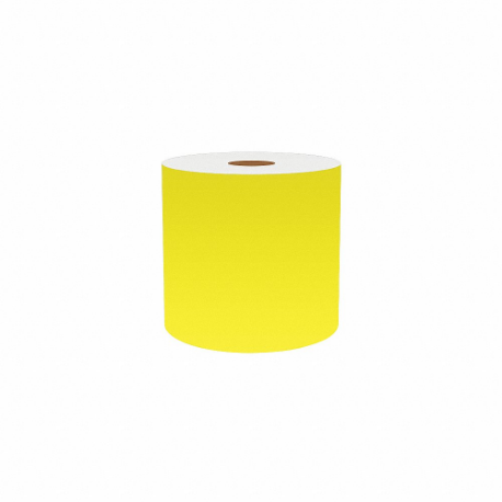 VNM SIGNMAKER FLUYL-3102 Continuous Label Roll, 4 Inch X 75 Ft, Vinyl, Fluorescent Yellow, Indoor | CU7ZUL 36UR27