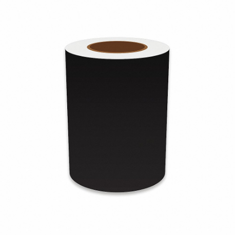 VNM SIGNMAKER VNMBK-3177 Continuous Label Roll, 7 Inch X 150 Ft, Vinyl, Black, Indoor/Outdoor | CU7ZVR 36UT36