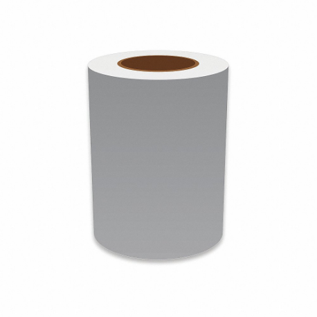 VNM SIGNMAKER VNMGR-3177 Continuous Label Roll, 7 Inch X 150 Ft, Vinyl, Gray, Indoor/Outdoor | CU7ZXR 36UT87
