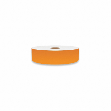VNM SIGNMAKER VNMON-3254 Continuous Label Roll, 1 Inch X 150 Ft, Vinyl, Orange, Indoor/Outdoor | CU7ZPJ 36UU03