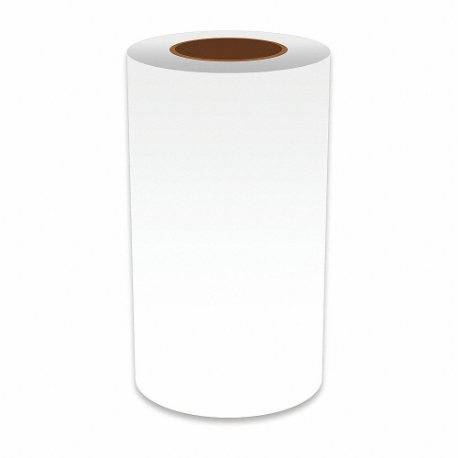 VNM SIGNMAKER VNMWT-3228 Continuous Label Roll, 9 Inch X 150 Ft, Vinyl, White, Indoor/Outdoor | CU7ZWZ 36UU52