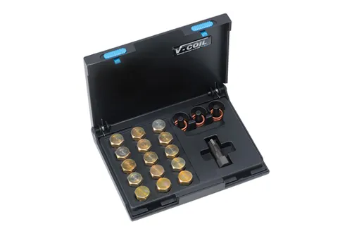 VOLKEL 19129 V-COIL-Kit, Retainer Rings OS made of Copper And Aluminium, M 24 x 1.5 Size | CM4VZT