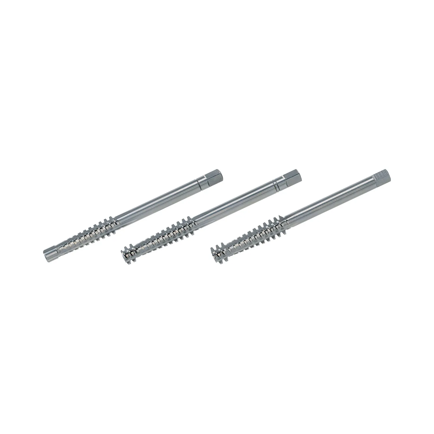VOLKEL 25116 Hand Tap, DIN/HSS-G, Tr 12 x 3 Size, Set of 3 Pcs | CM4XYU
