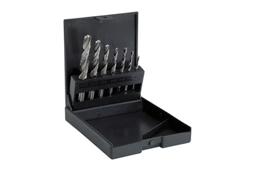VOLKEL 47870 Tap & Die Set, HSSE, BSW 1/8 - 1/2 Size | CM6FUE