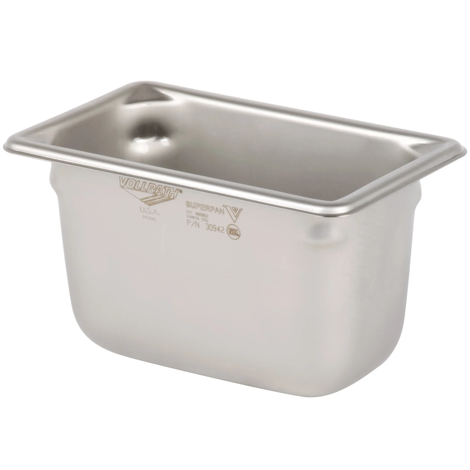VOLLRATH 30942 Pan Ninth-size 1.1 Quart | AD8WQN 4NDG1