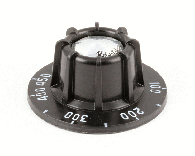 VULCAN HART 00-413617-00001 Thermostat Knob, Griddle, 100 - 450 Deg F, 3.95 x 5.65 x 2.5 Inch Size | AP3XWU