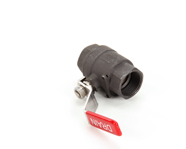 Drain Valve With Handle, 6.85 Inch Length