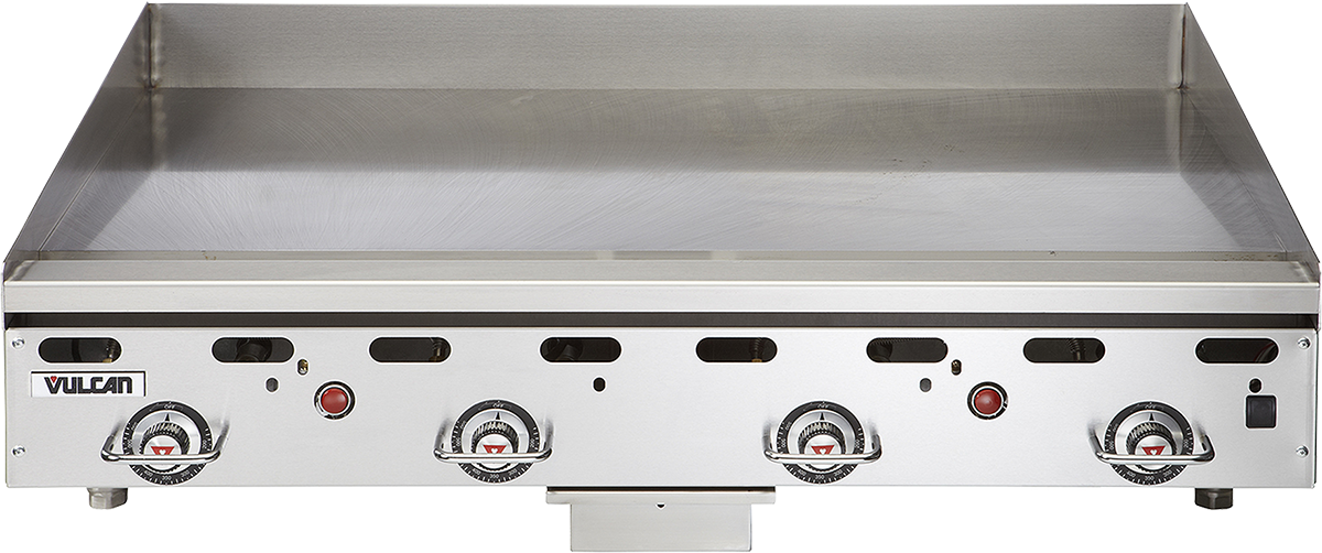 Griddle, Heavy Duty, 48 Inch Width, 11 Inch Height, 27000 Btu/Hr Per Burner