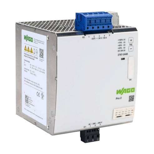 Switching Power Supply, 24 VDC At 40A/960W, 220 VAC Nominal Input, 1-Phase, Enclosed