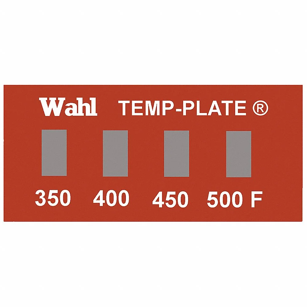 WAHL 101-4-351F Non-Reversible Temp Indicator, Horizontal Strip, 4 Points, 10 Pack Qty | CU8CRX 6FYL9